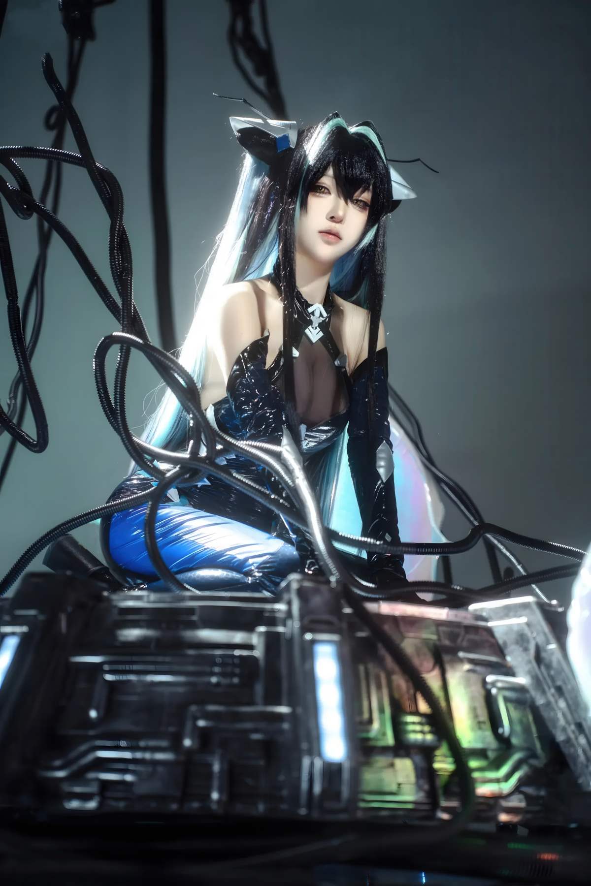 矢量鱼 – 小美人鱼 赛莲 Cosplay-第2张