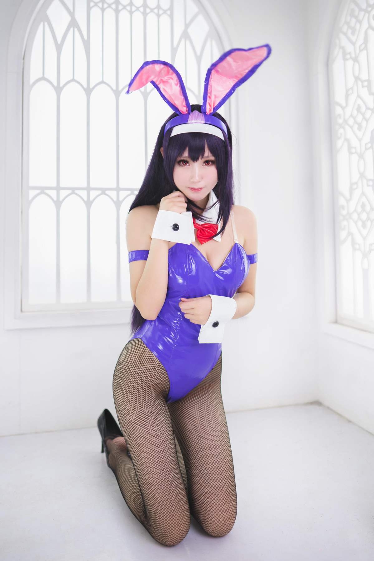 羽生三未图集 – 霞之丘诗羽兔女郎 Cosplay-第2张