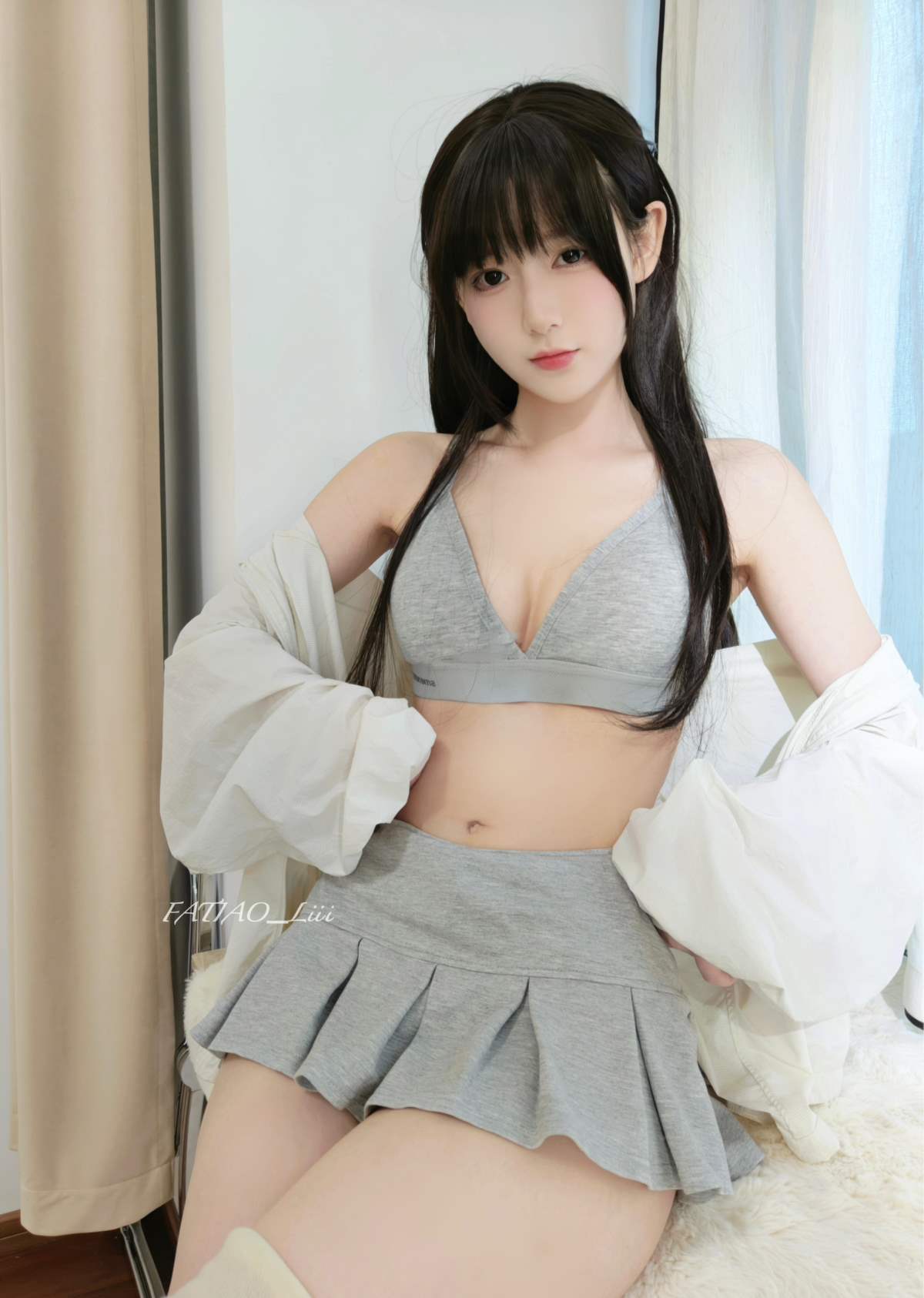 迷之呆梨(发条少女)[fantia] – 超短短裙 Cosplay-第1张