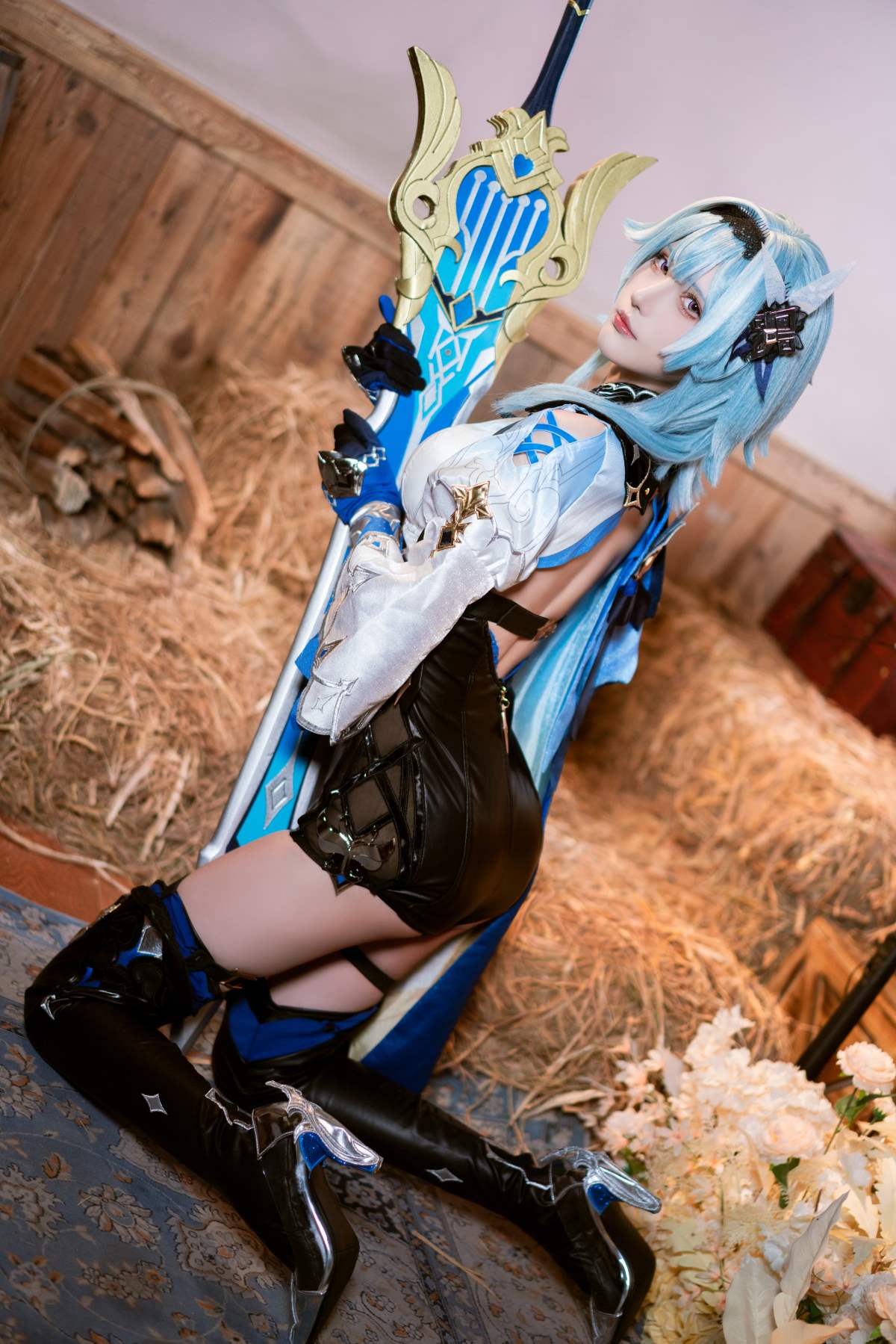 花兮_honoka – 原神 优菈 Cosplay-第2张