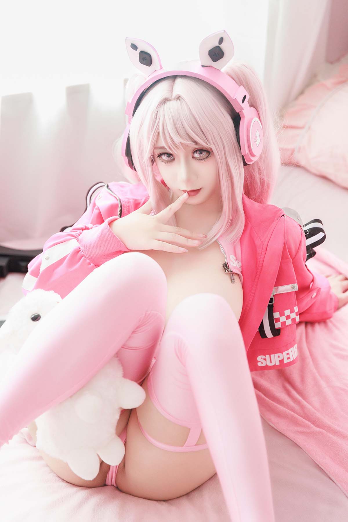 阿雪雪 – 爱丽丝泳装 Cosplay-第2张