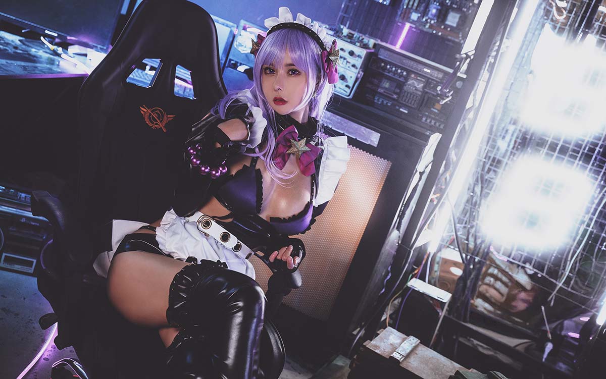 亚马逊鲶鱼 – BB同人女仆 Cosplay-第2张