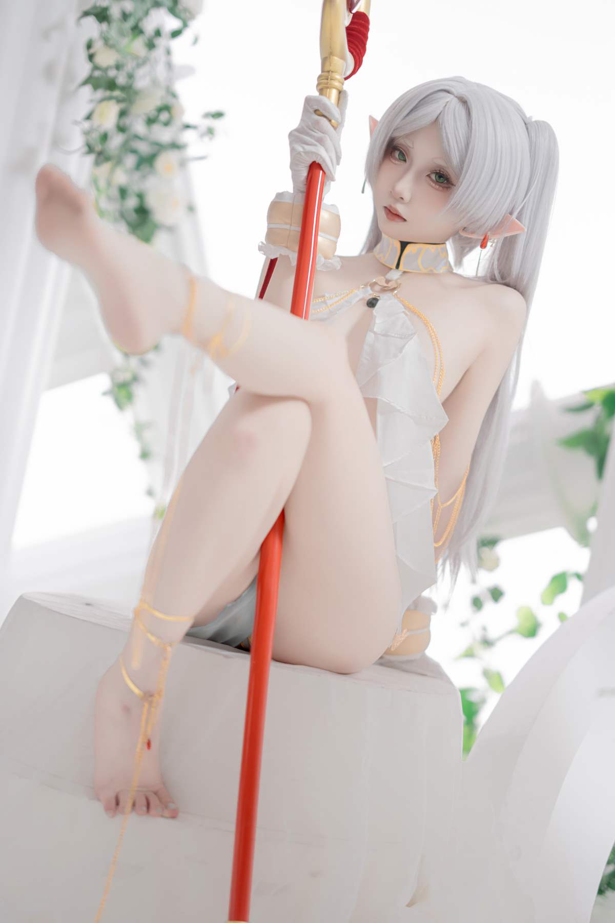 纸悦Etsu_ko – 葬送的芙莉莲 芙莉莲 舞娘 Cosplay-第1张