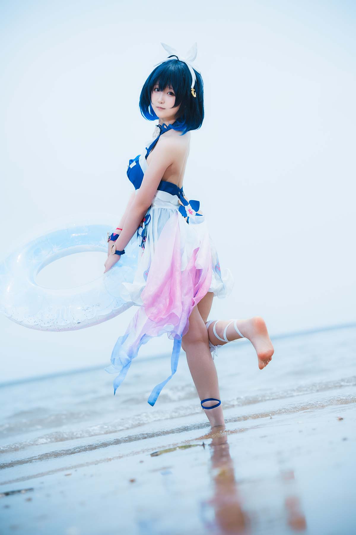 Seele麦麦 – 希尔彼岸浪花物语 海滩 Cosplay-第1张