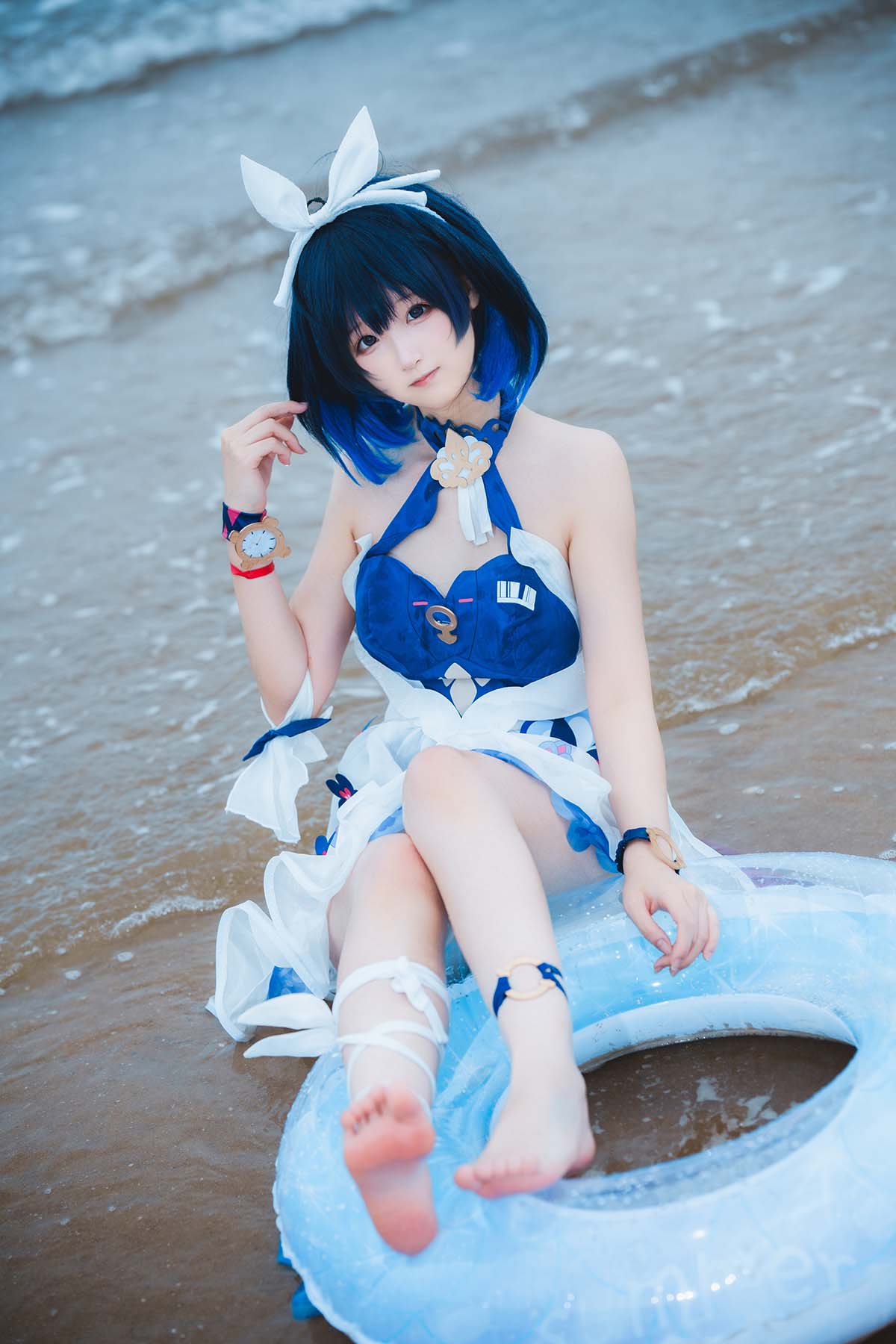 Seele麦麦 – 希尔彼岸浪花物语 海滩 Cosplay-第2张