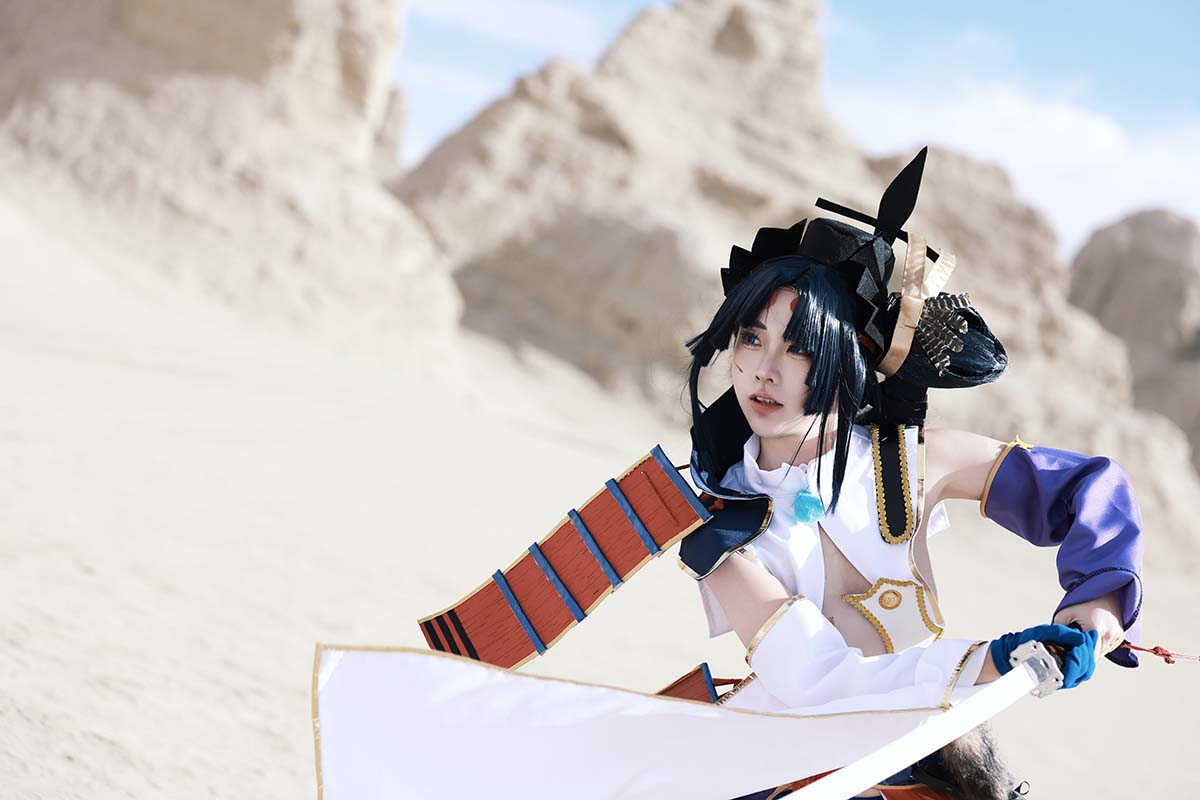 G44不会受伤 – Ushiwakamaru 牛若丸 Cosplay-第1张