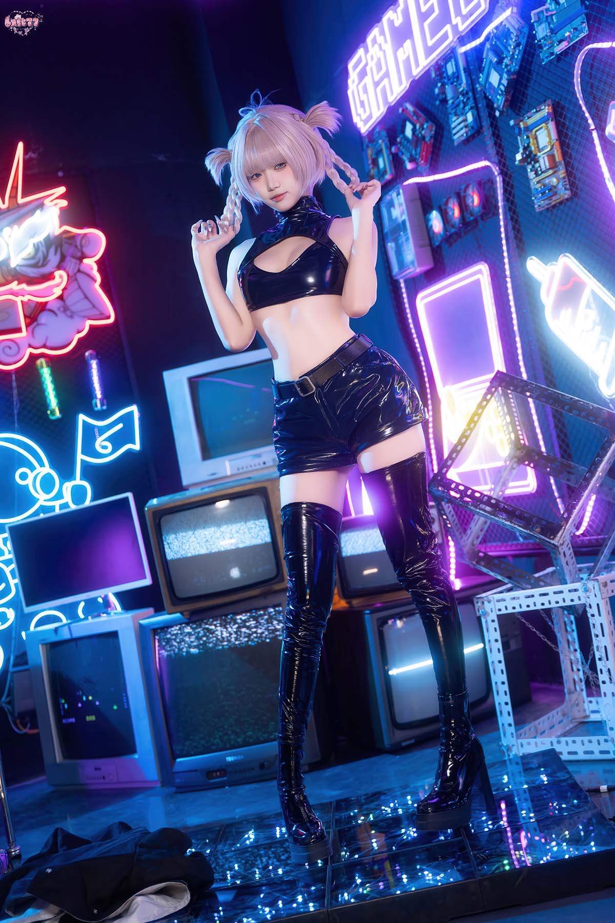 柒柒要乖哦 – 彻夜之歌 常服七草荠 Cosplay-第2张