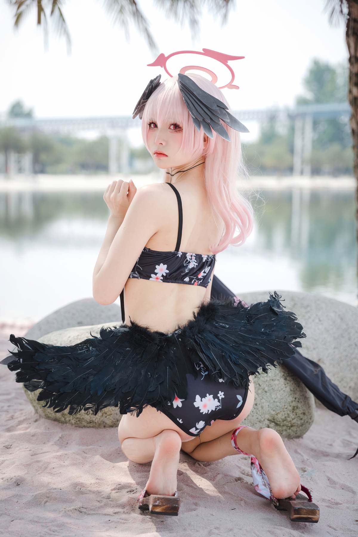 九柒喵 – 碧蓝航线 小春泳装 Cosplay-第1张