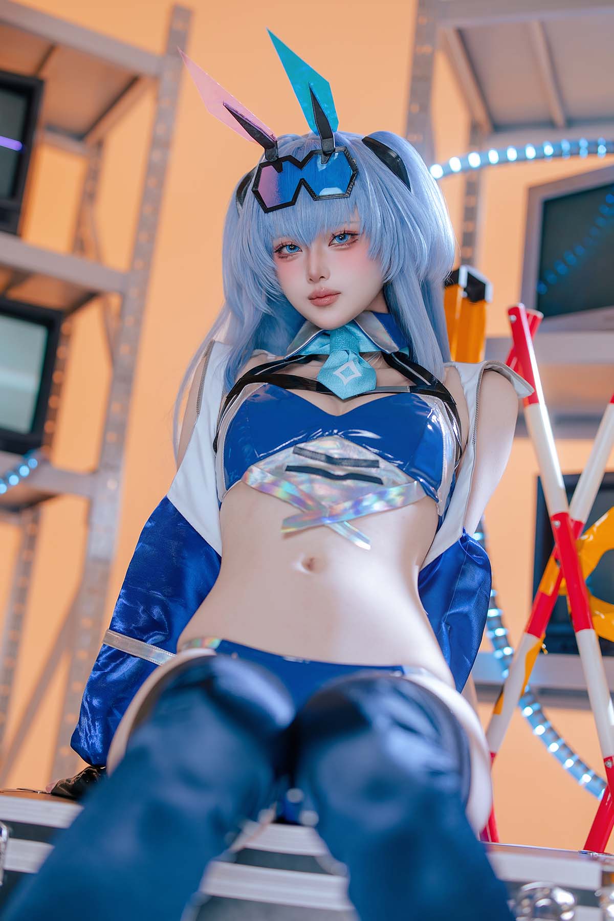 屿鱼 – 碧蓝航线 花园赛车服 Cosplay-第2张
