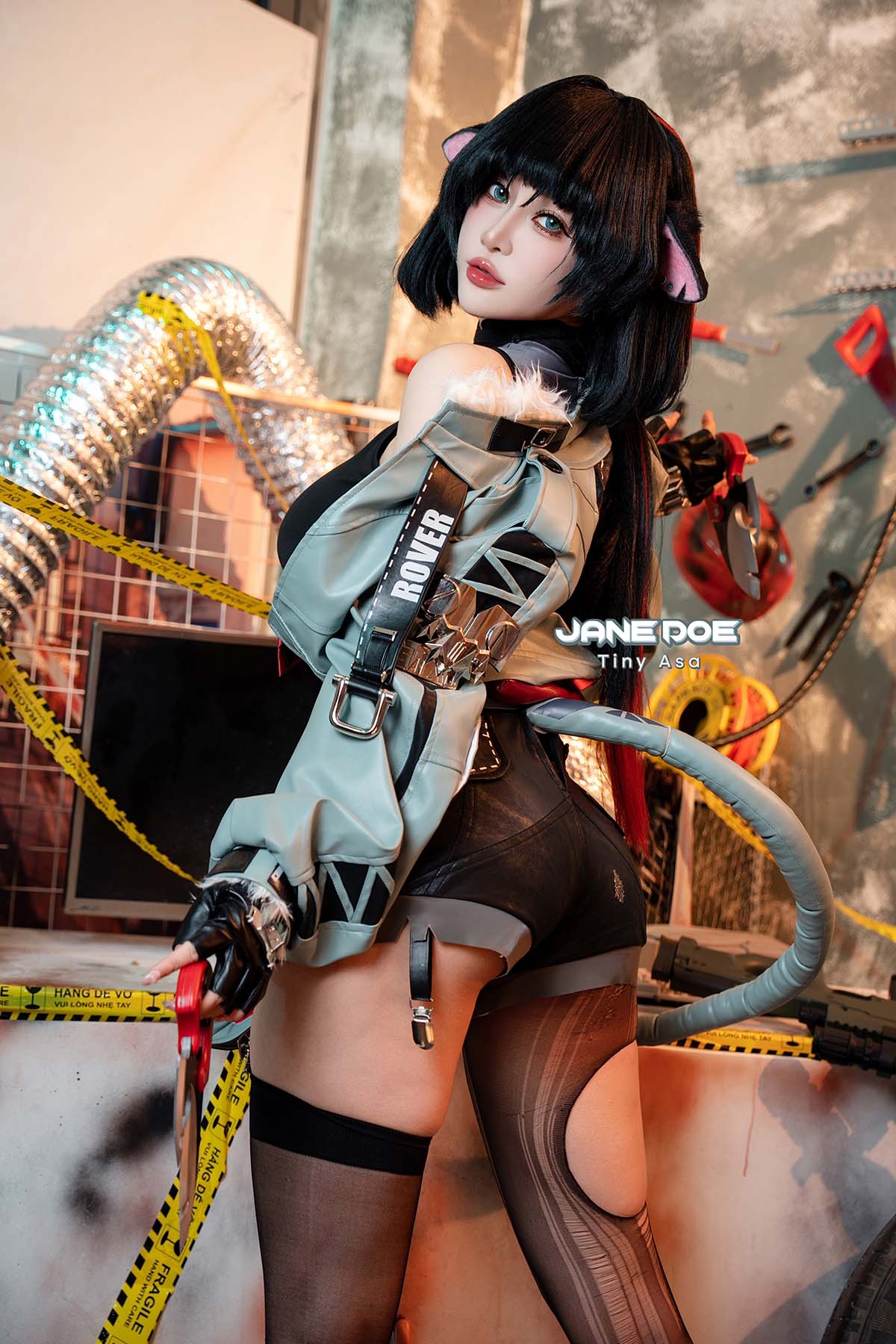 Tiny Asa – Jane Doe (Zenless Zone Zero) Cosplay-第1张