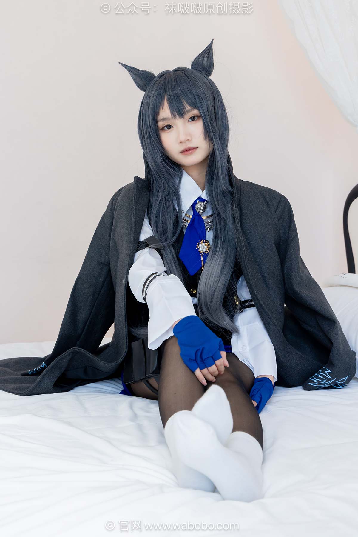 [BoBoSocks袜啵啵]NO.675 甜甜圈-靴子、纯白棉袜、薄黑丝 BoBoSocks袜啵啵-第2张