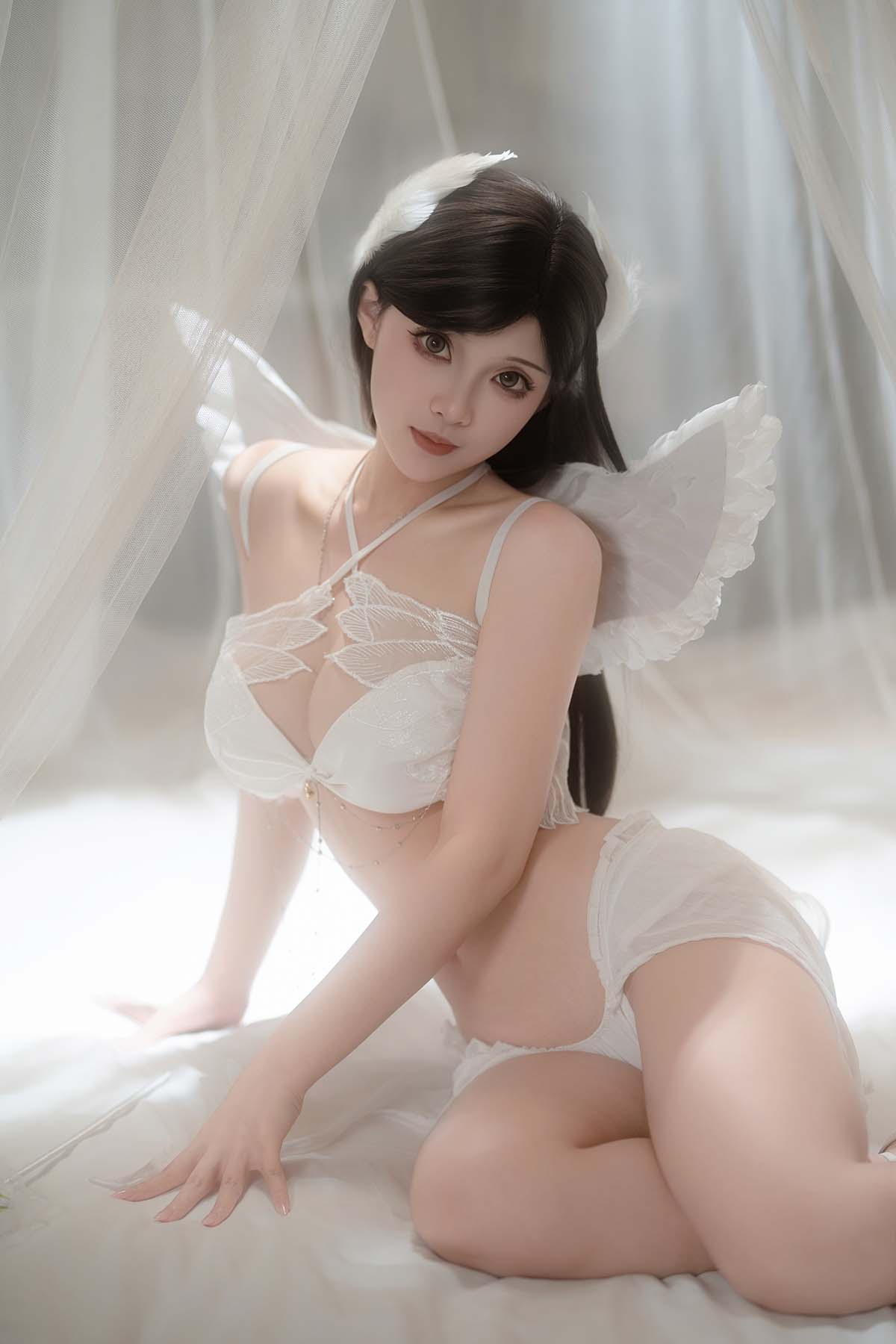 Bangni邦尼 – 天使 Cosplay-第1张