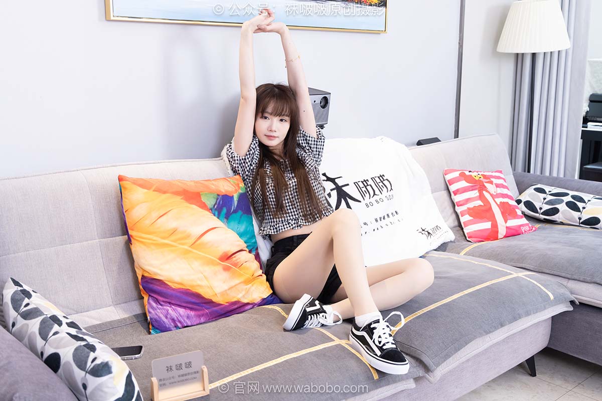 [BoBoSocks袜啵啵]NO.677 甜甜圈-帆布鞋、纯白棉袜、薄白丝 BoBoSocks袜啵啵-第1张