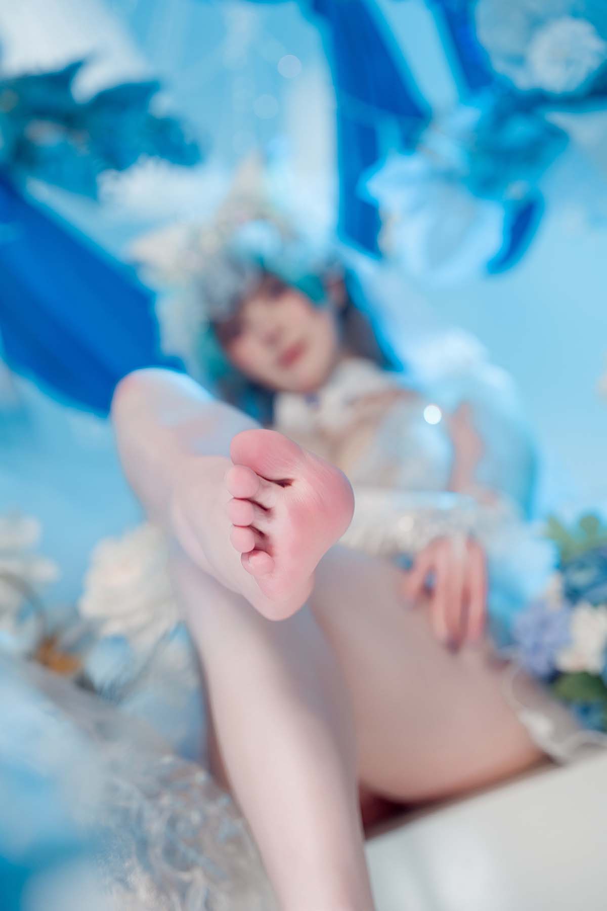 Natsuko夏夏子 – 碧蓝航线 柴郡婚纱 Cosplay-第2张