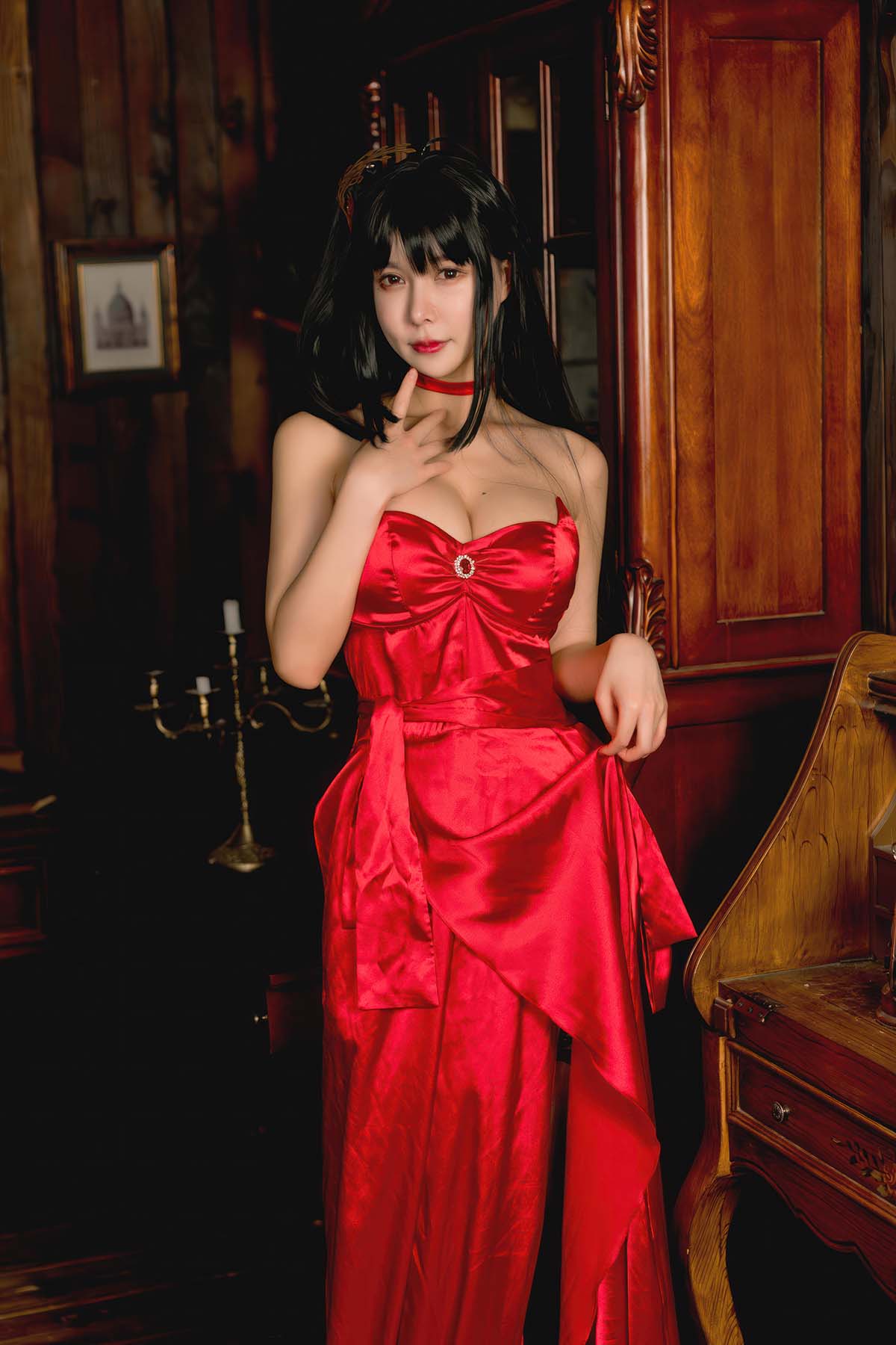亚马逊鲶鱼 – 碧蓝航线 大凤毒苹果 Cosplay-第2张