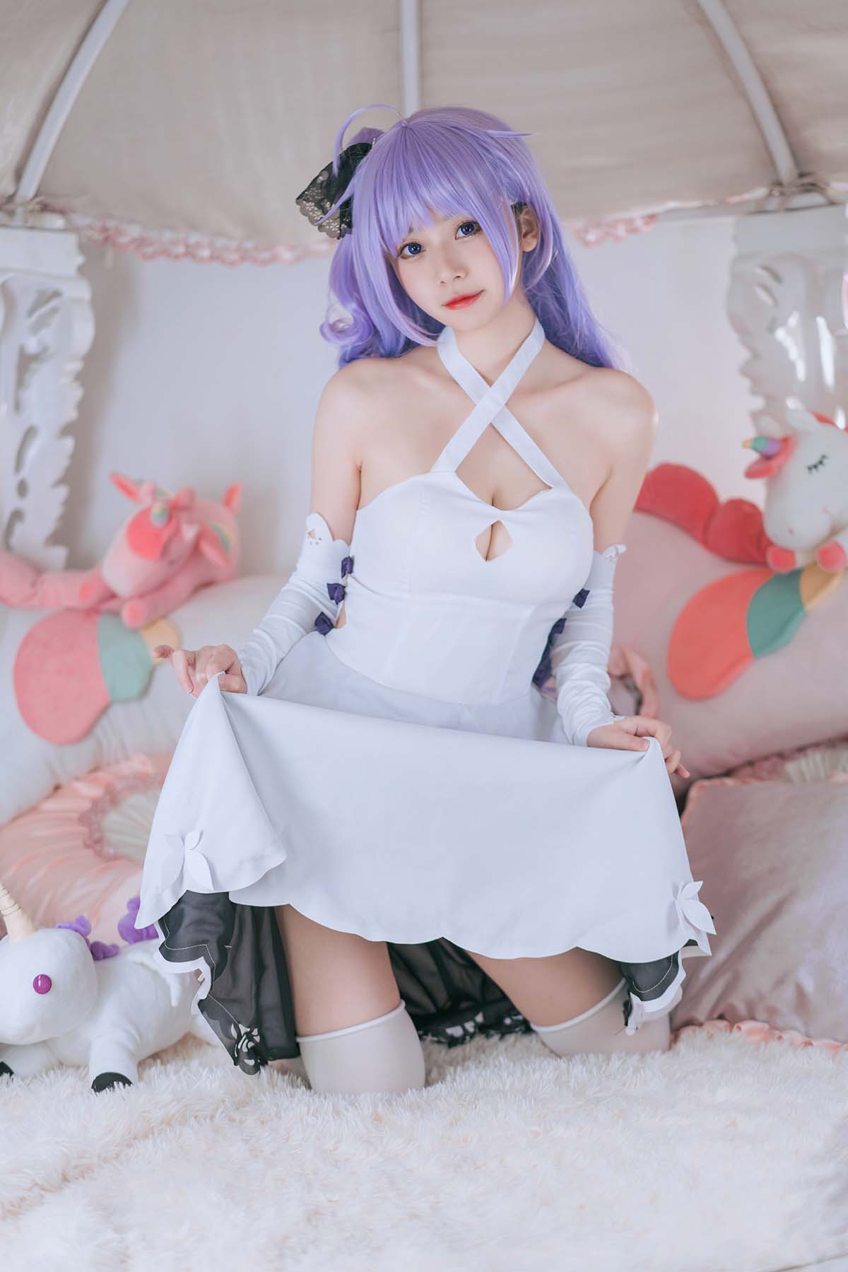 猫大人 – 碧蓝航线 独角兽 原皮 Cosplay-第2张