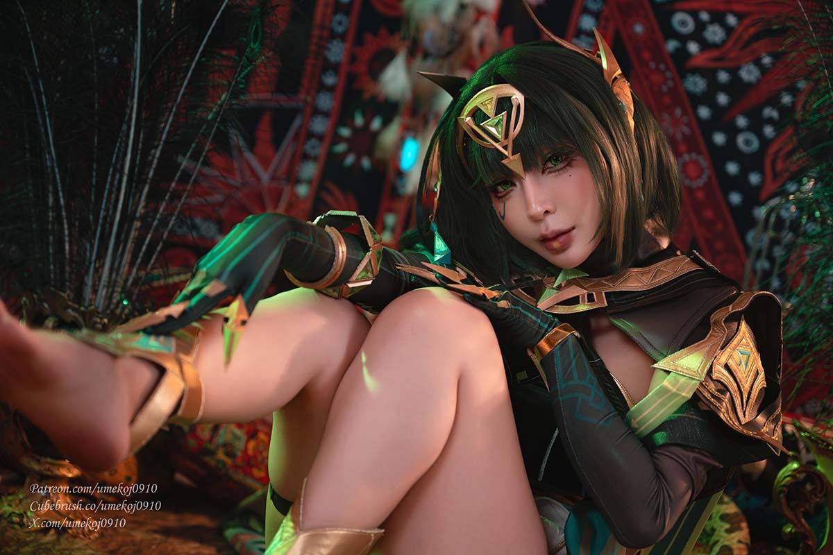 Umeko J – Nefer「Genshin Impact」 Cosplay-第1张