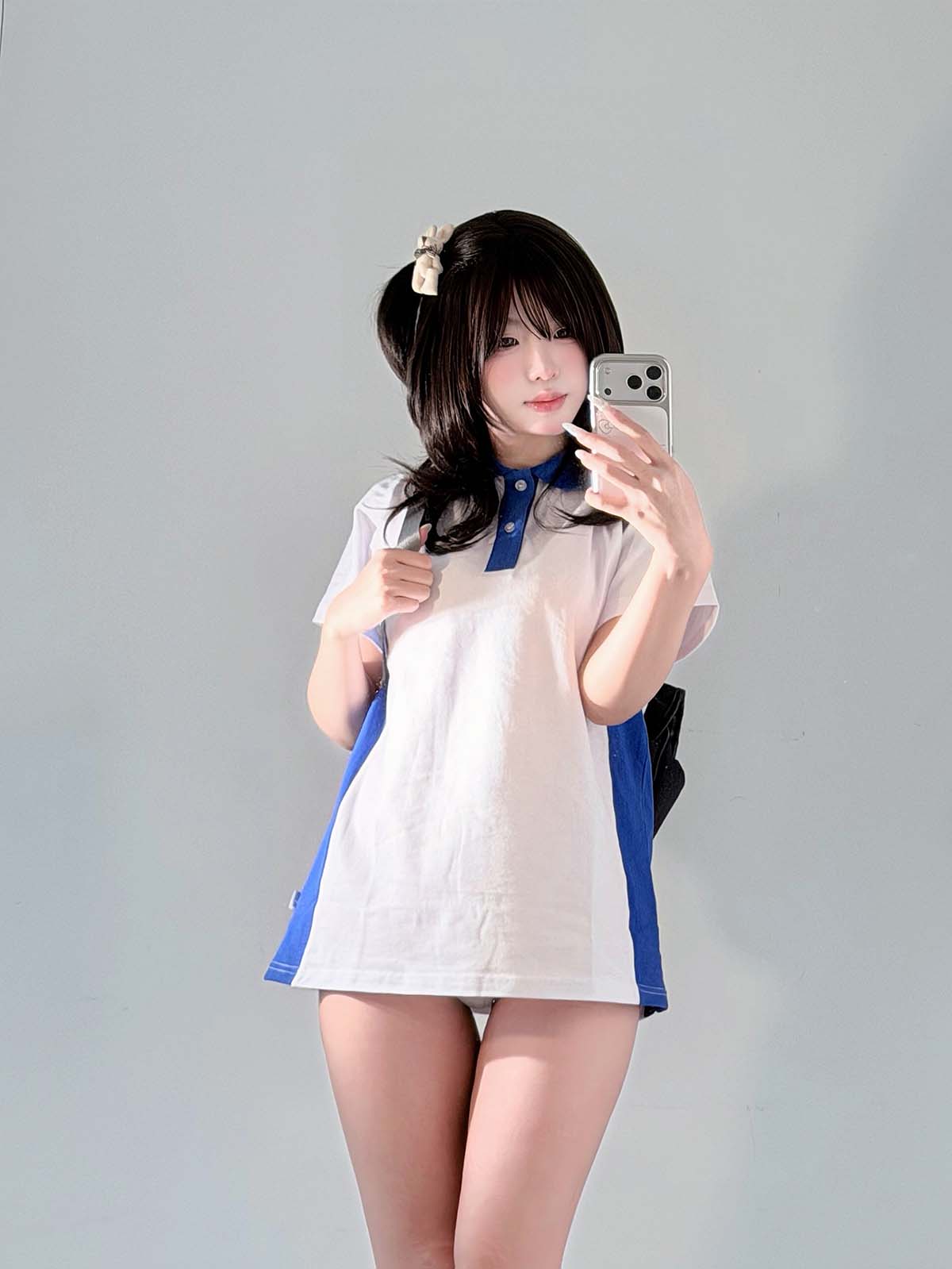 真宝 – 校服甜妹 Cosplay-第1张