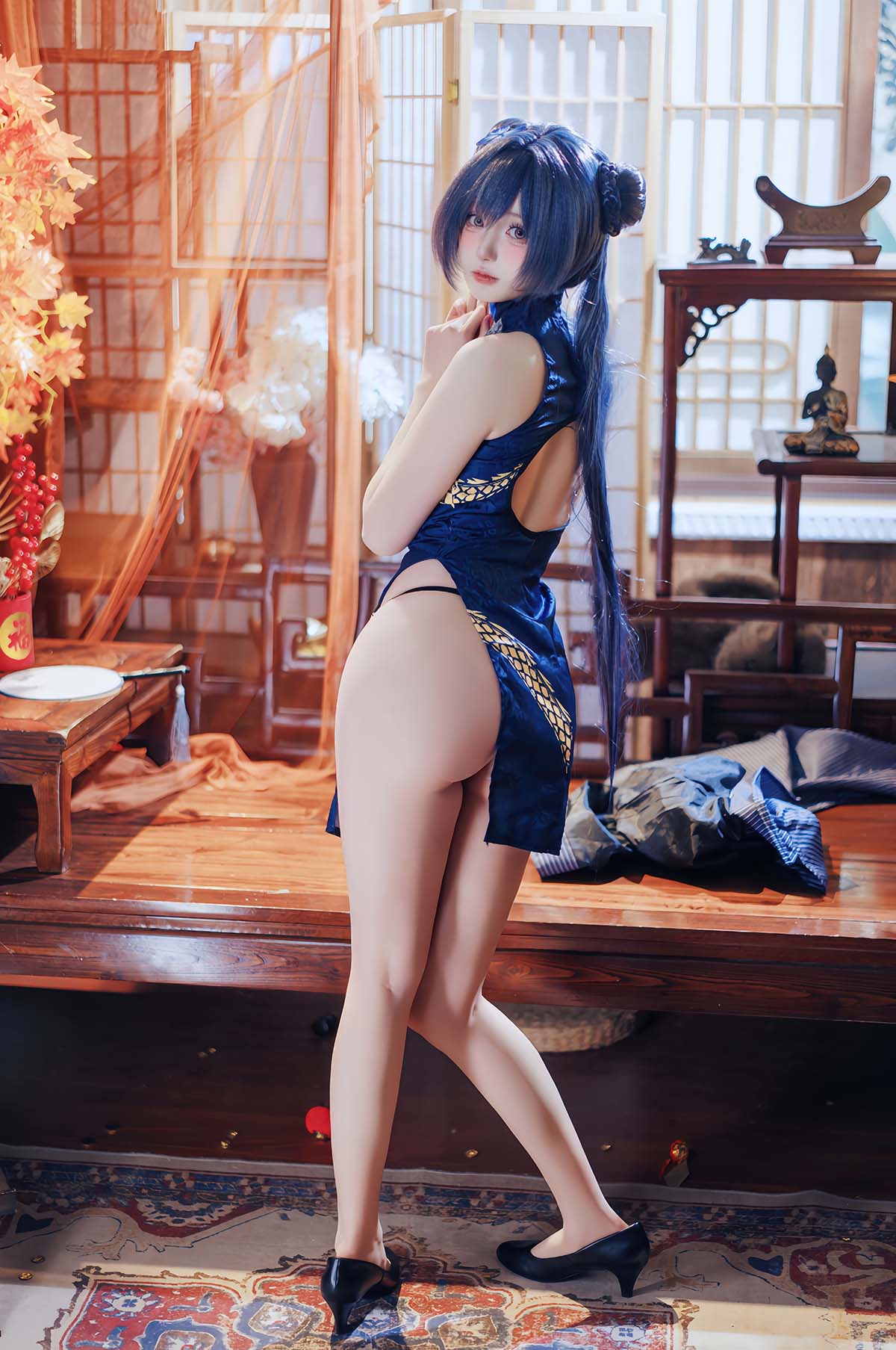西园寺南歌写真 – 蔚蓝档案 妃咲 Cosplay-第1张