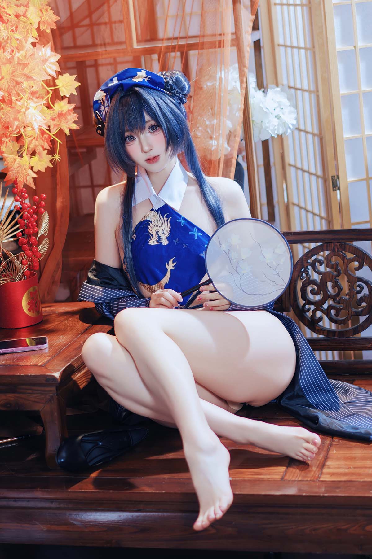 西园寺南歌写真 – 蔚蓝档案 妃咲 Cosplay-第2张