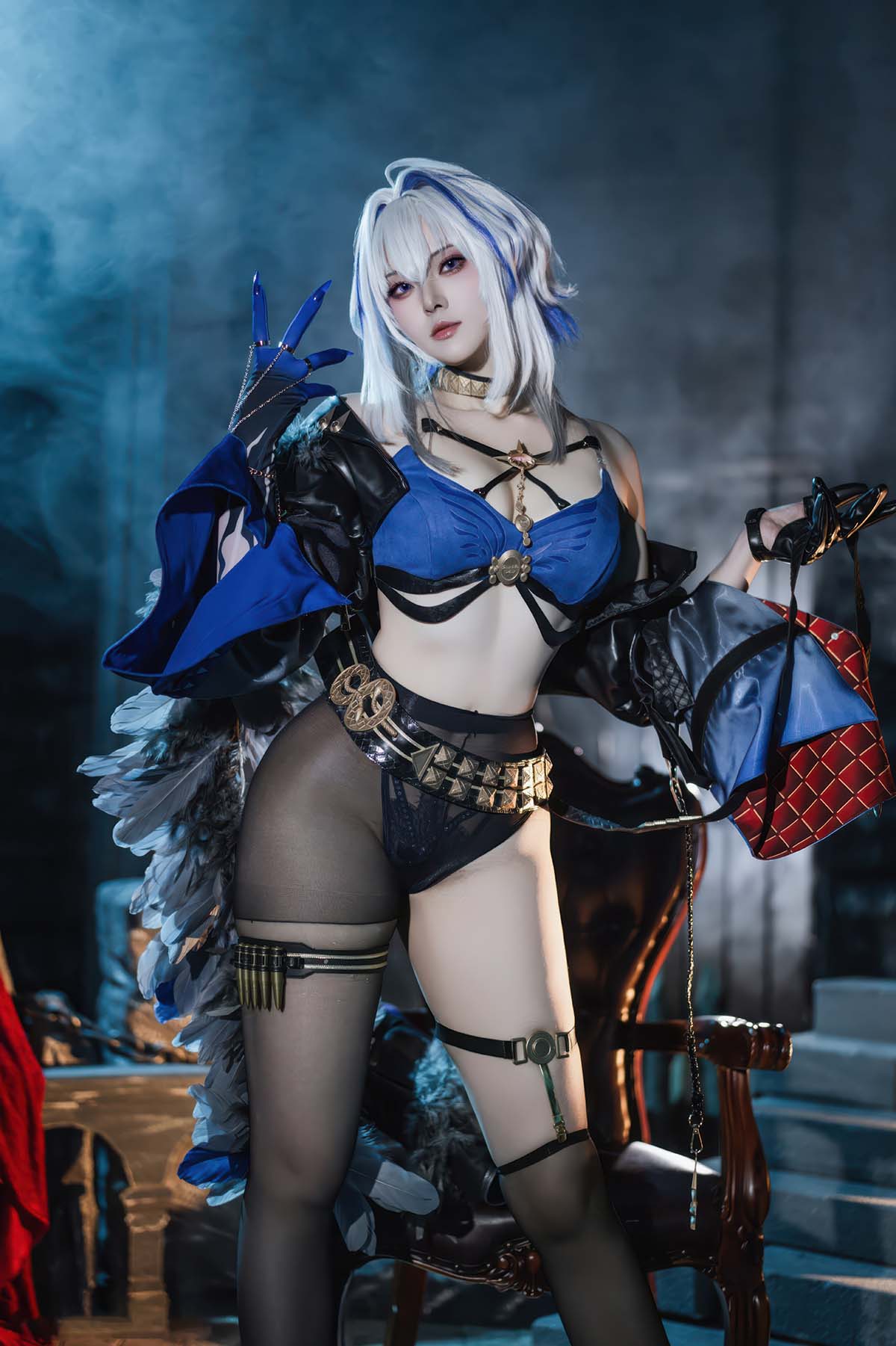 Natsuko夏夏子 – 鸣潮 嘉贝莉娜 Cosplay-第2张