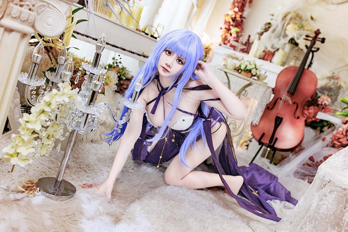 阿雪雪 – 黛朵礼服 Cosplay-第1张