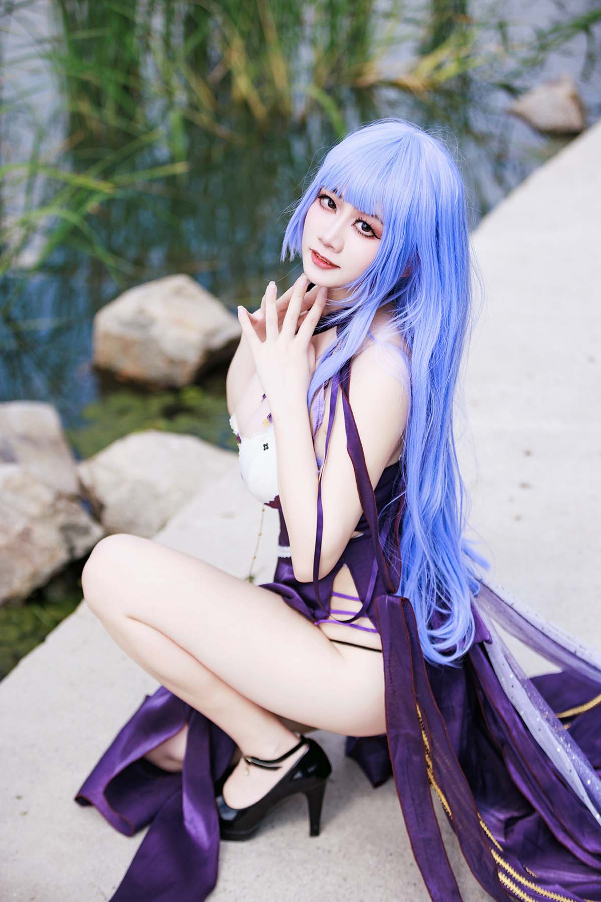 阿雪雪 – 黛朵礼服 Cosplay-第2张