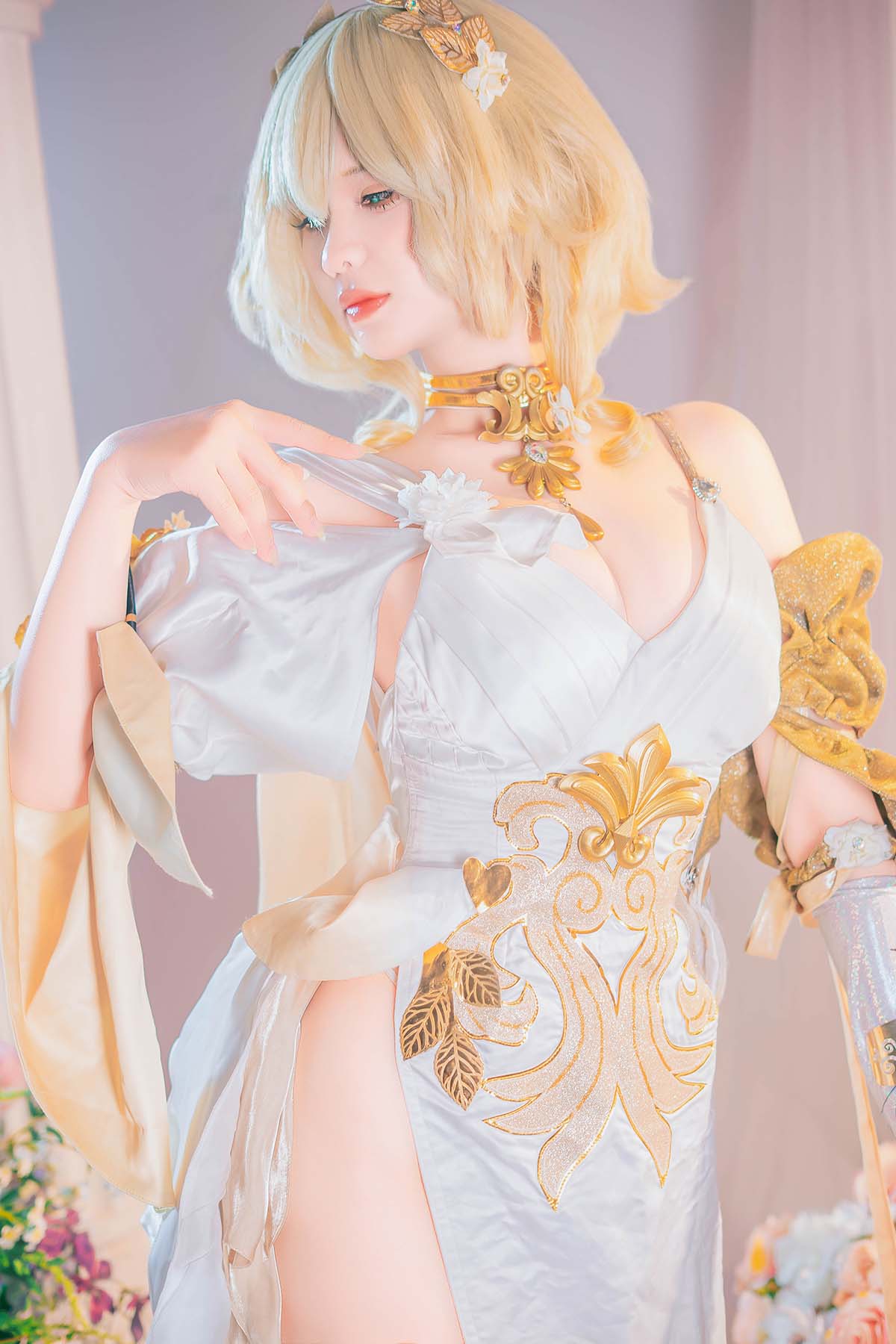 Pyon – Aglaea Honkai：Star Rail Cosplay-第1张