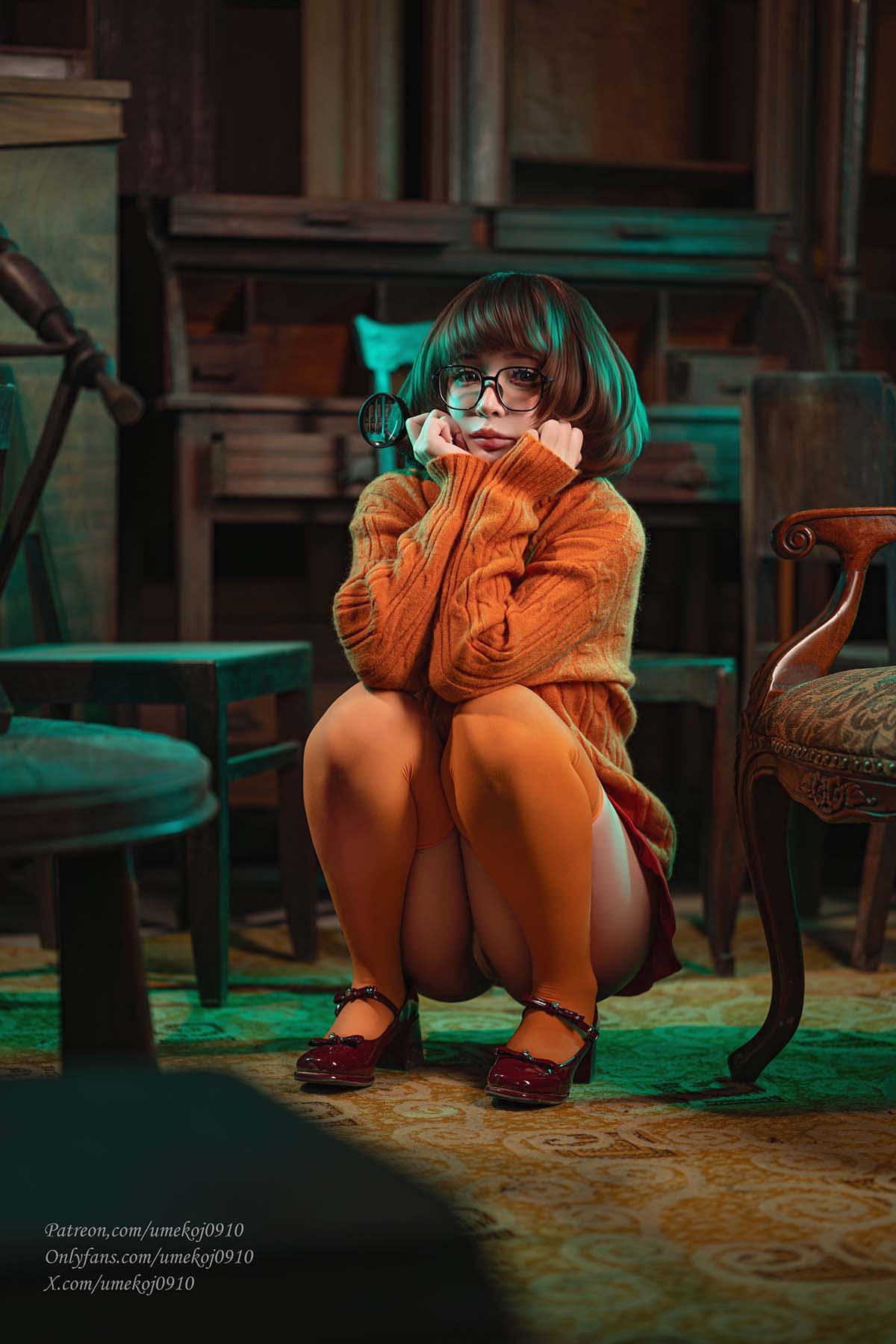 Umeko J – Velma「Scooby Doo」 Cosplay-第1张