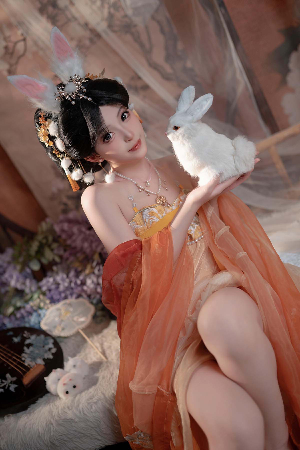 Bangni邦尼 – 中秋节玉兔 Cosplay-第1张