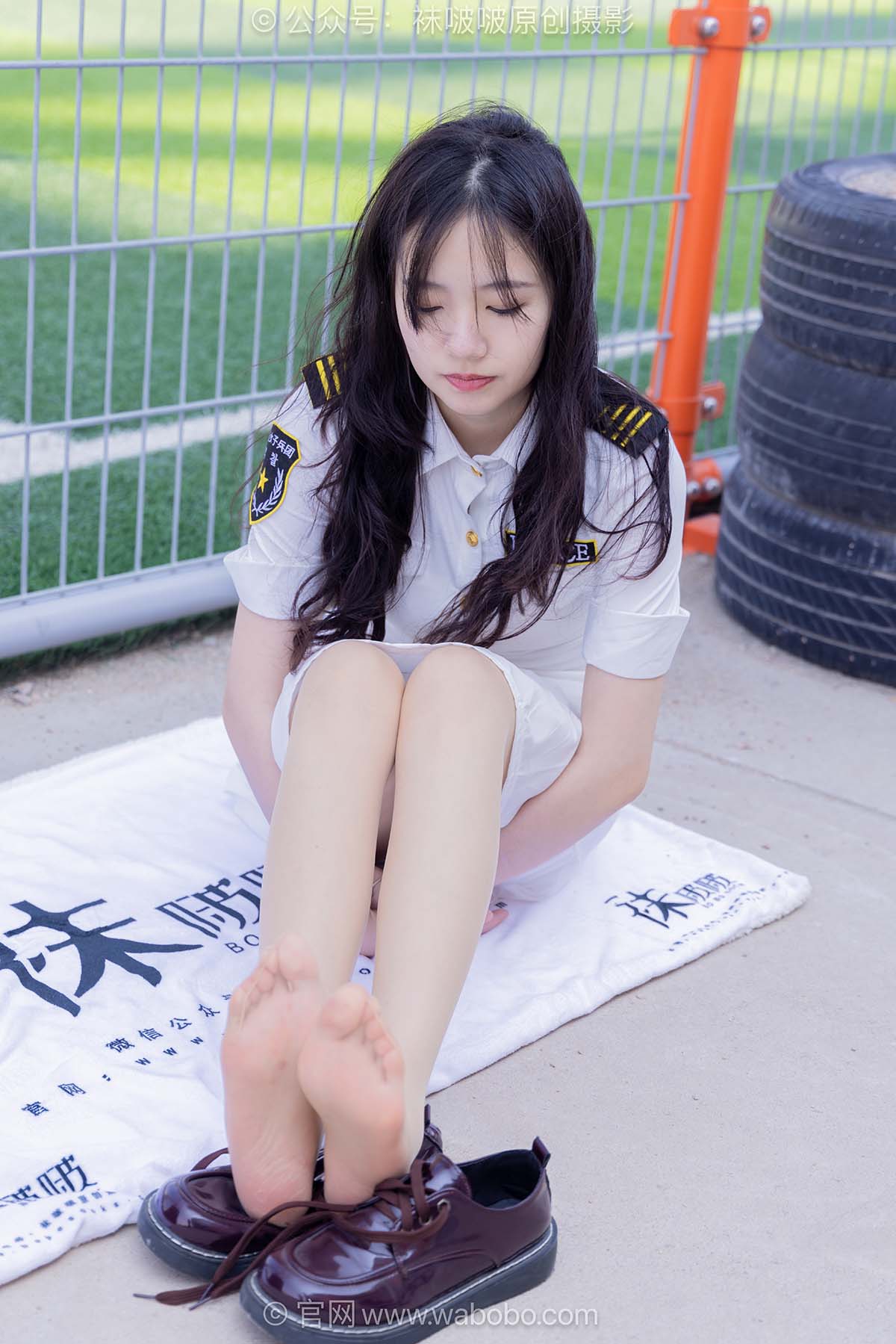 [BoBoSocks袜啵啵]NO.691 小甜豆-皮鞋、薄肉丝 BoBoSocks袜啵啵-第1张