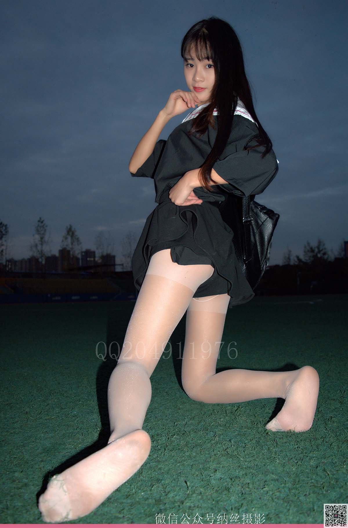 [纳丝摄影]宝儿 校园水手服肉丝 纳丝摄影-第2张