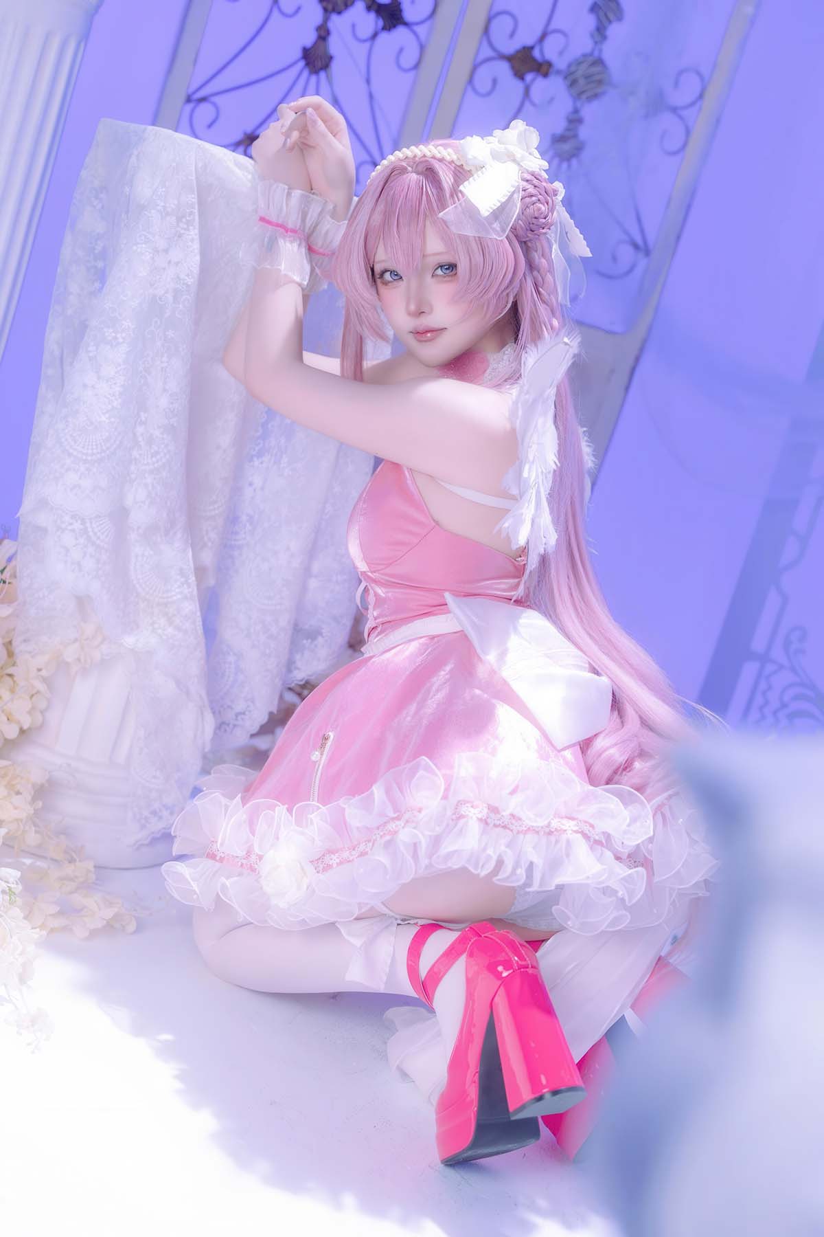 屿鱼 – 桃乐丝 黎明派对 Cosplay-第2张