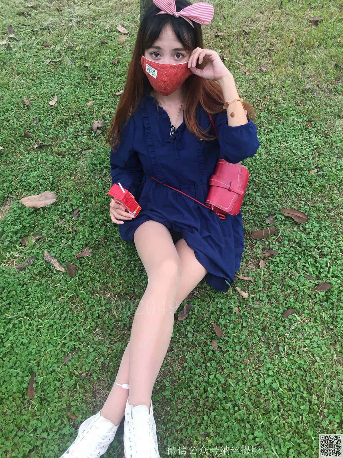[纳丝摄影]璐璐 萌妹子肉丝美腿 纳丝摄影-第1张