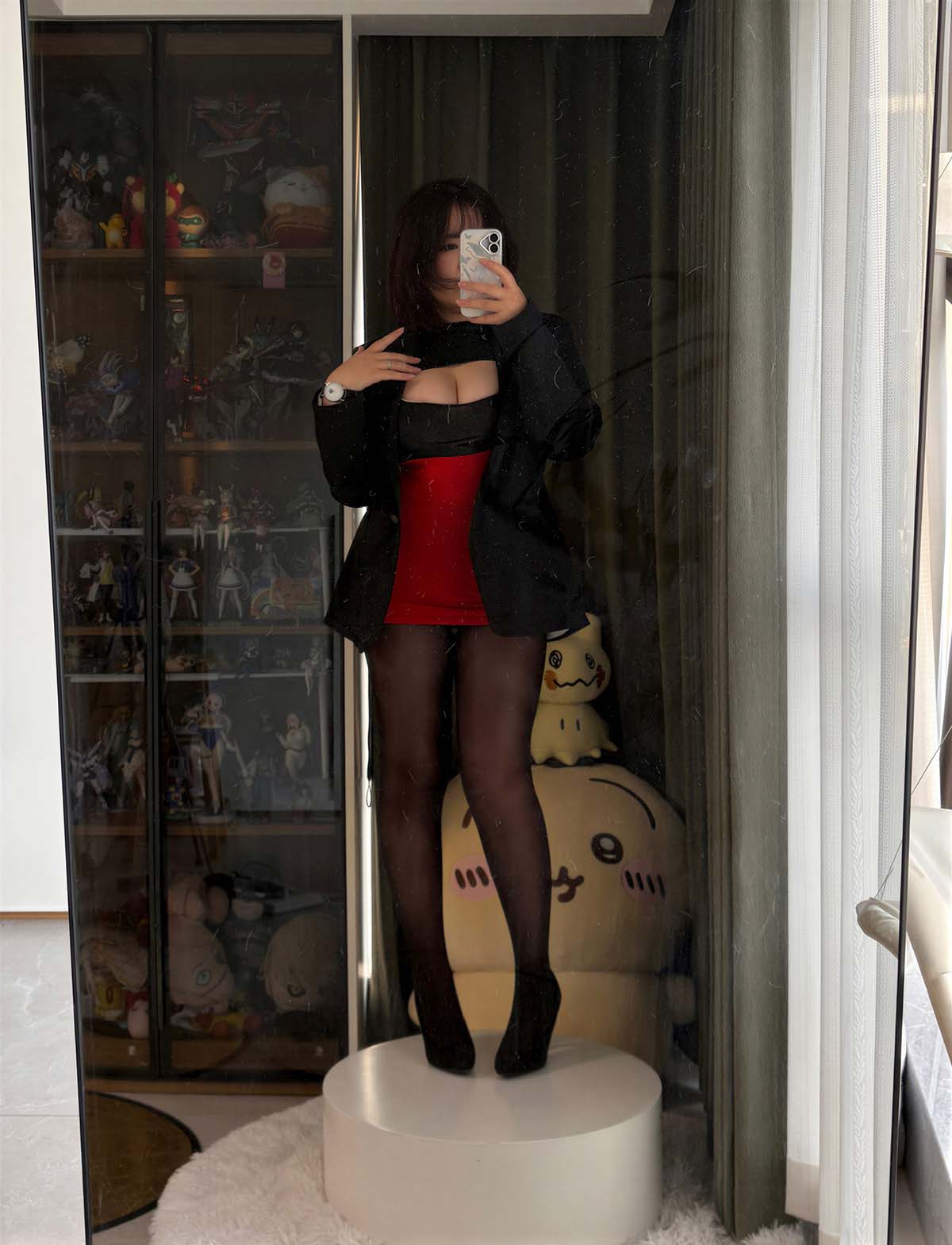 阿半今天很开心 – 社畜自拍 Cosplay-第1张