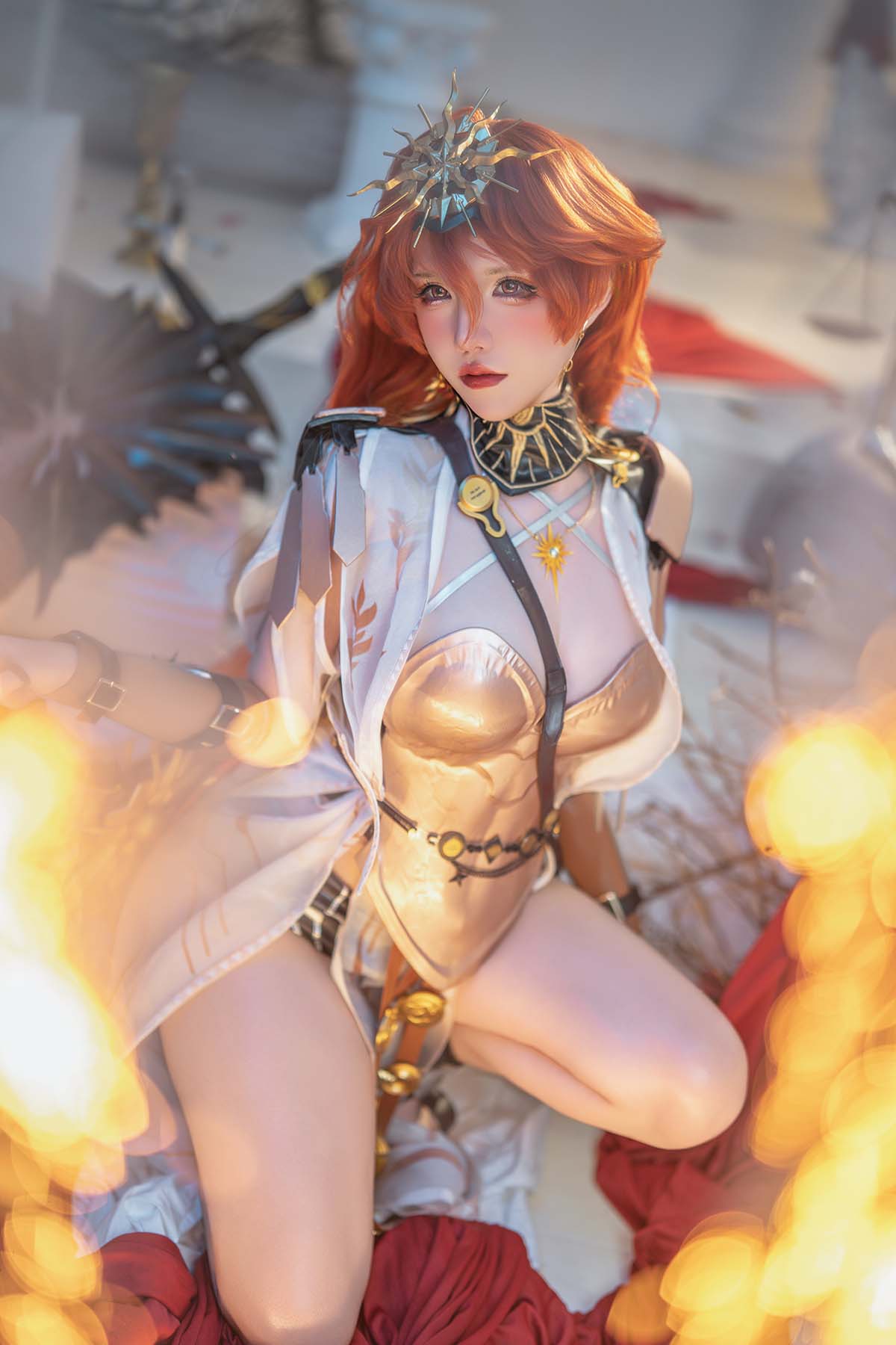 阿薰kaOri – 鸣潮 奥古斯塔 Cosplay-第1张
