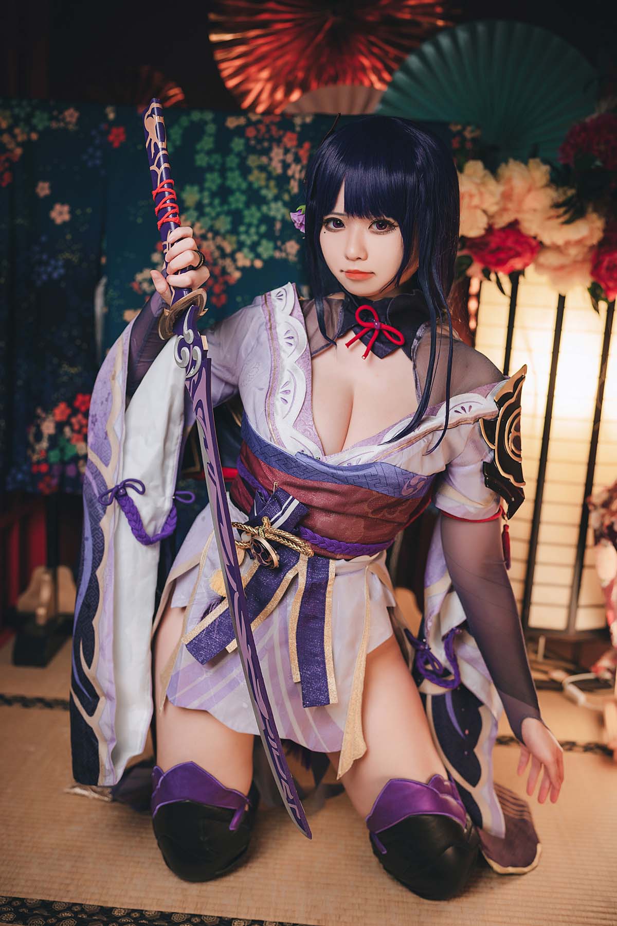 小空sora – 原神 雷电将军 Cosplay-第2张