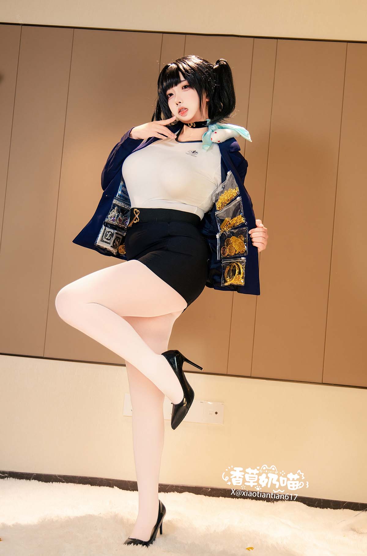 筱田甜[香草奶喵] – 索拉 Cosplay-第2张
