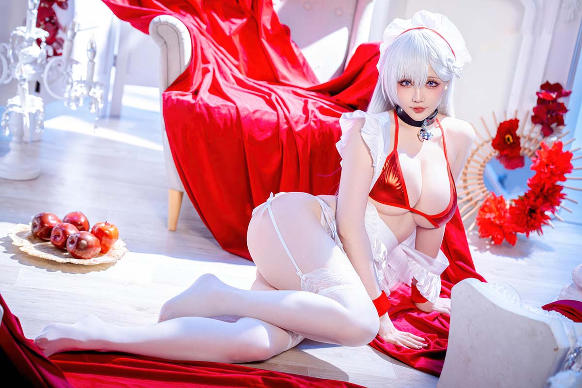 星之迟迟 – 碧蓝航线 贝尔法斯特 Cosplay-第2张