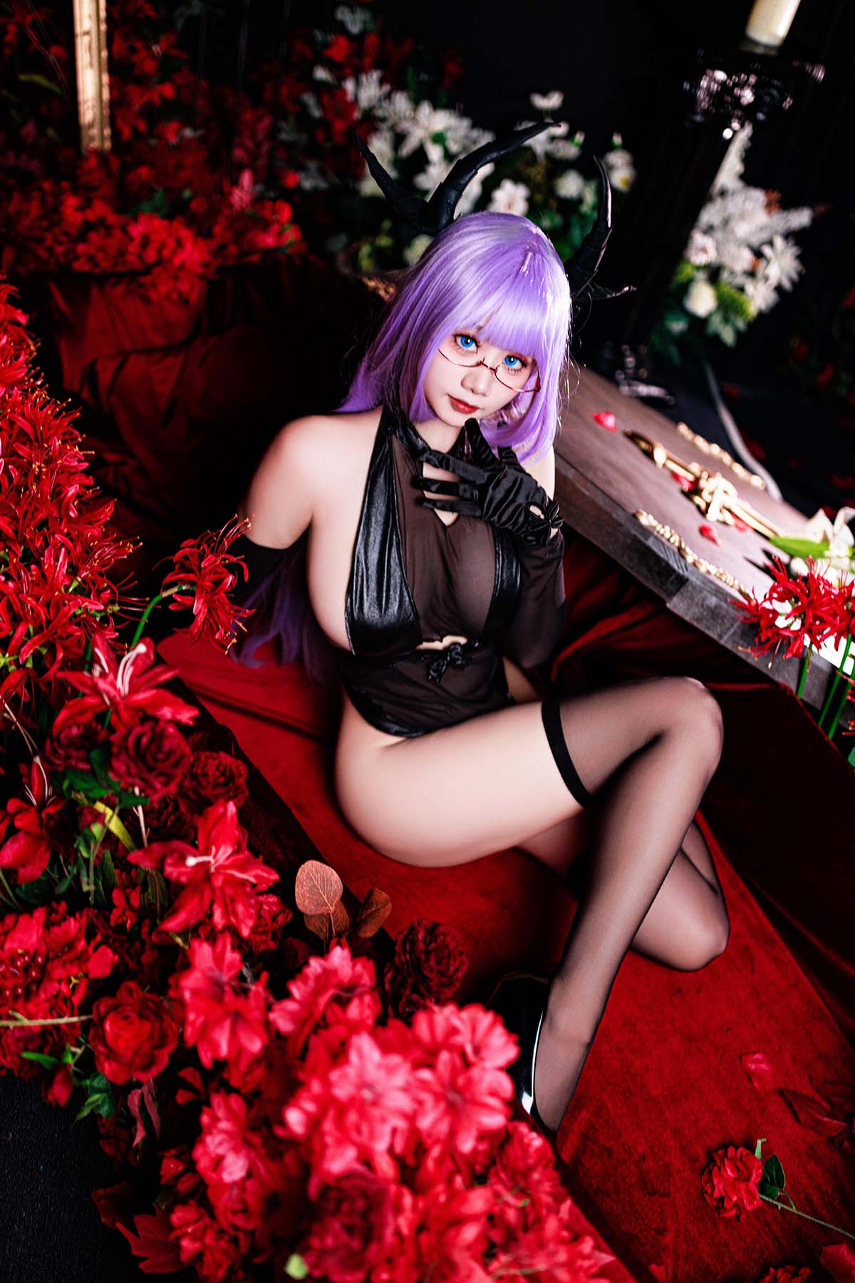 阿雪雪 – 碧蓝航线 格奈森瑙 Cosplay-第1张