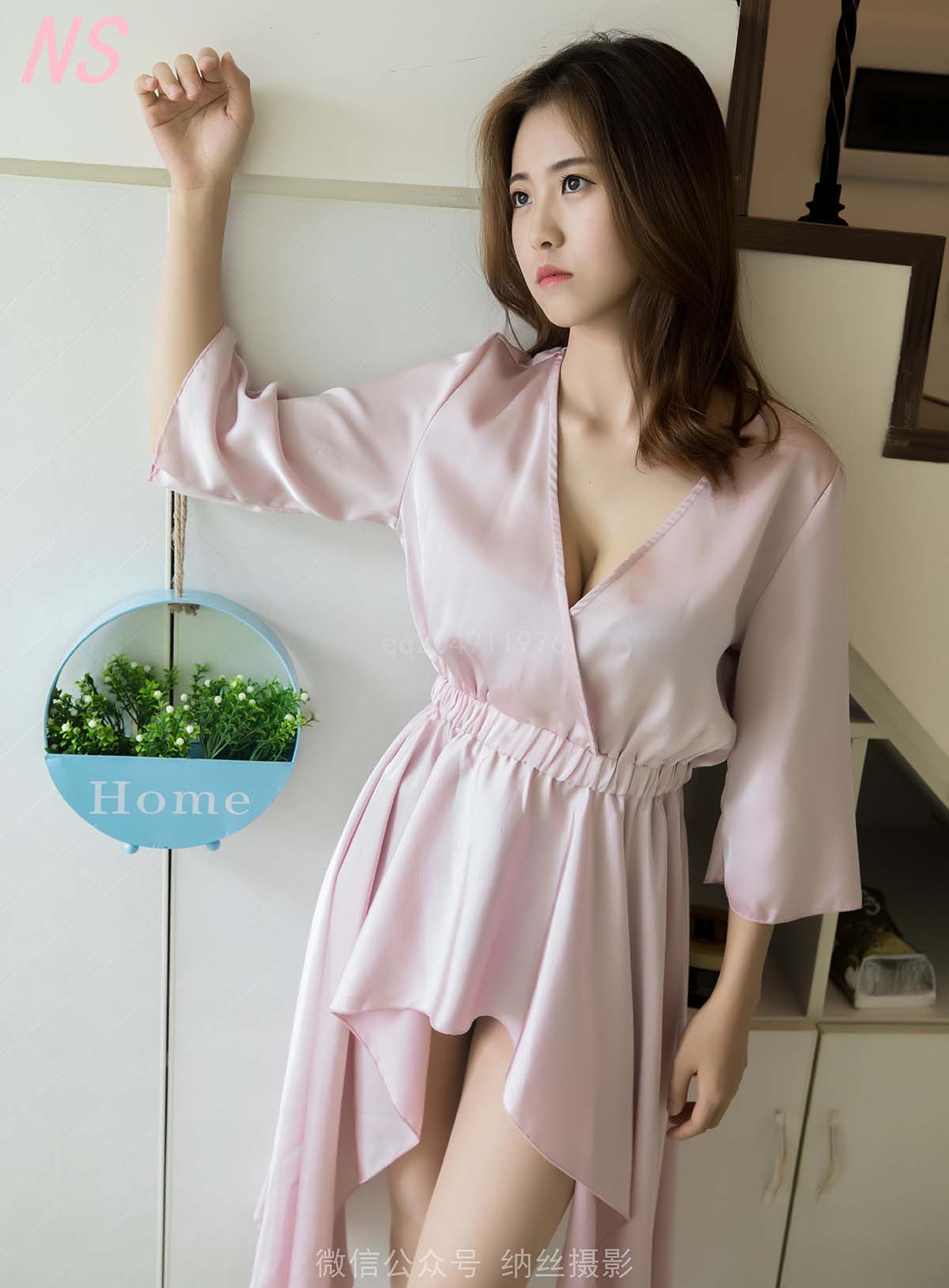 [纳丝摄影]美女主播寒霜 睡衣诱惑 纳丝摄影-第1张