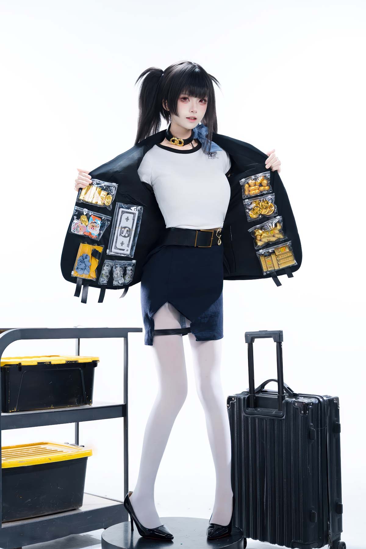 九柒喵 – Nikee胜利女神 索拉 Cosplay-第2张