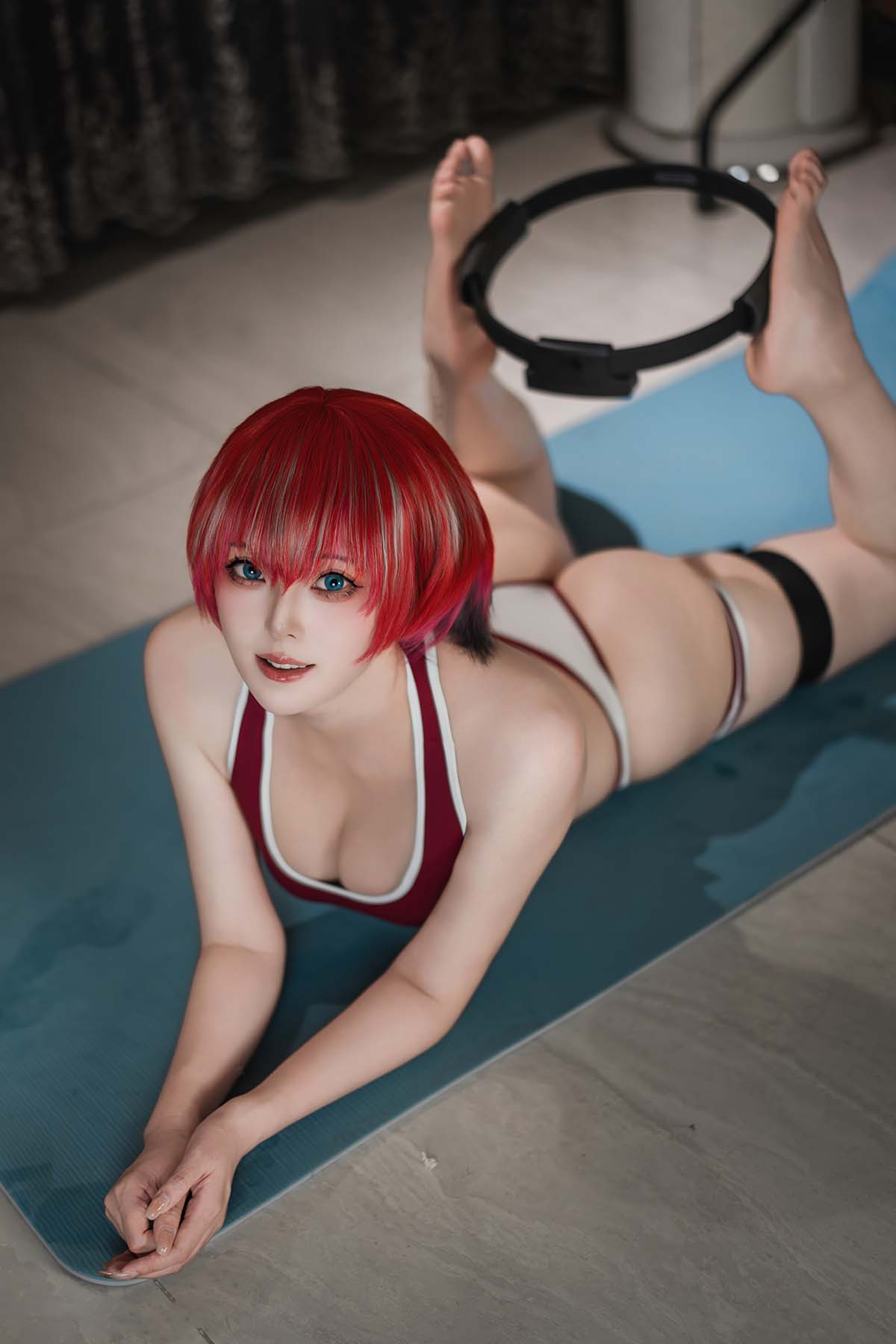 Natsuko夏夏子 – GQuuuuuuX 玛秋 Cosplay-第2张
