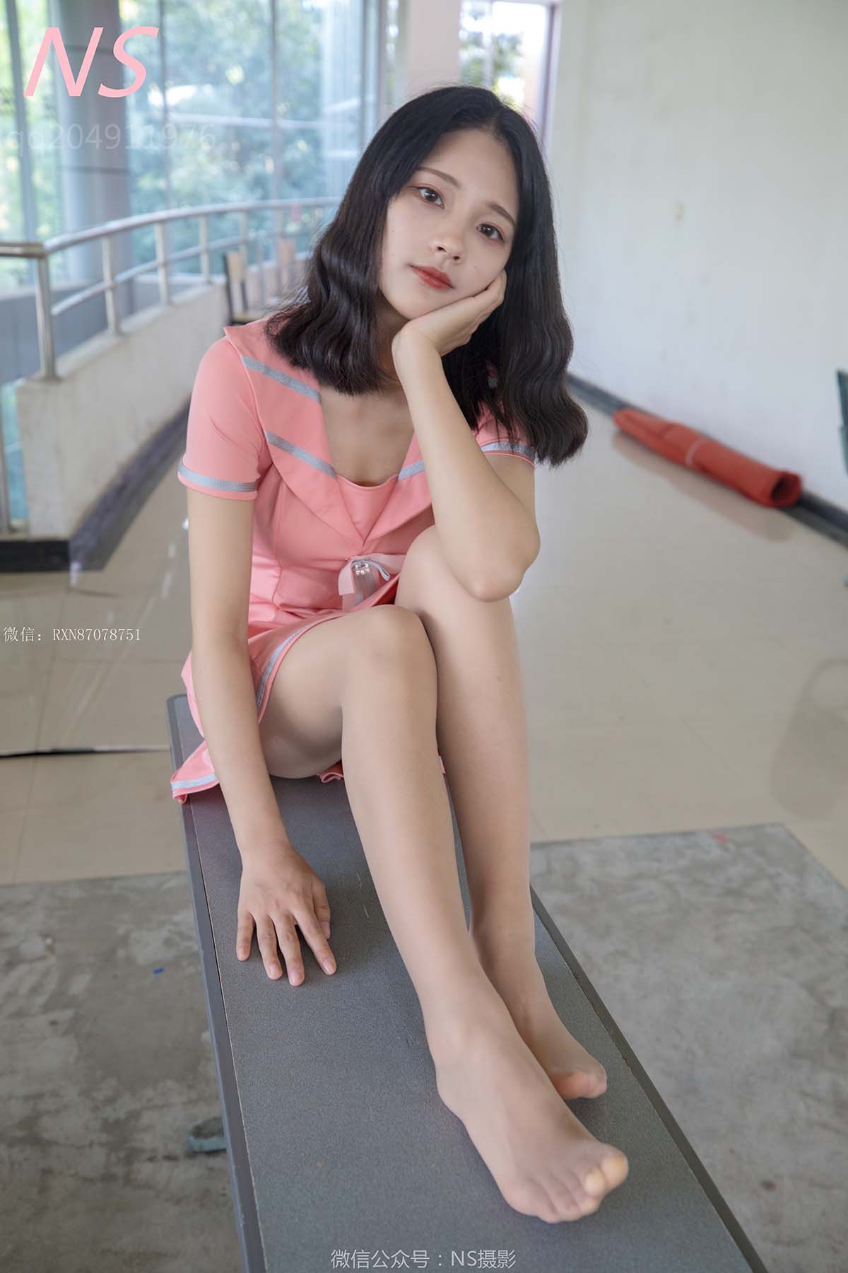 [纳丝摄影]小蝴蝶 美腿丝袜太好 纳丝摄影-第2张
