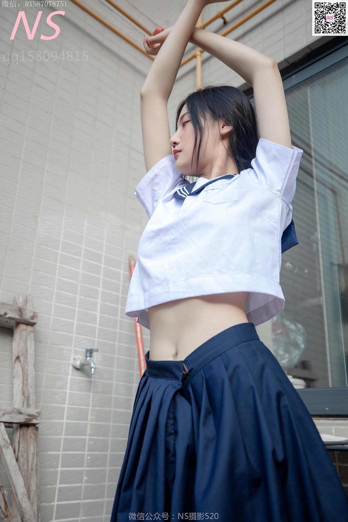 [纳丝摄影]子涵 黑色丝袜的家居生活 纳丝摄影-第2张