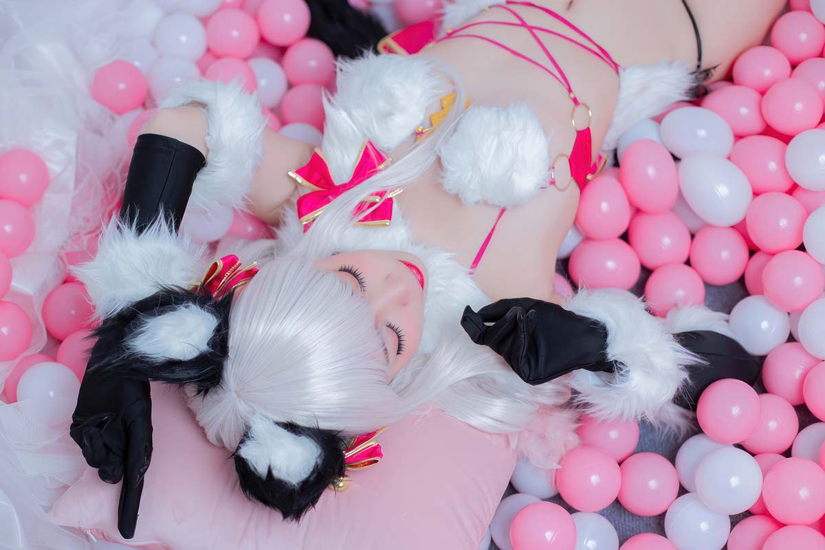 二佐Nisa – Fate 伊莉雅野兽 Cosplay-第1张