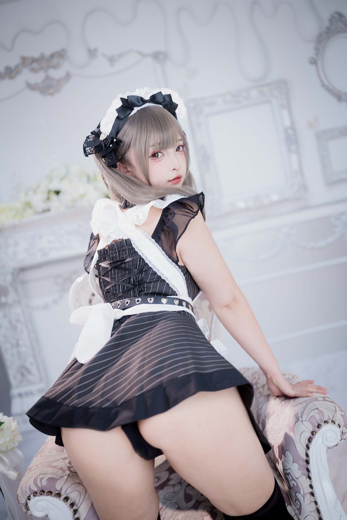 神楽板真冬 – 妄想女仆 Cosplay-第2张