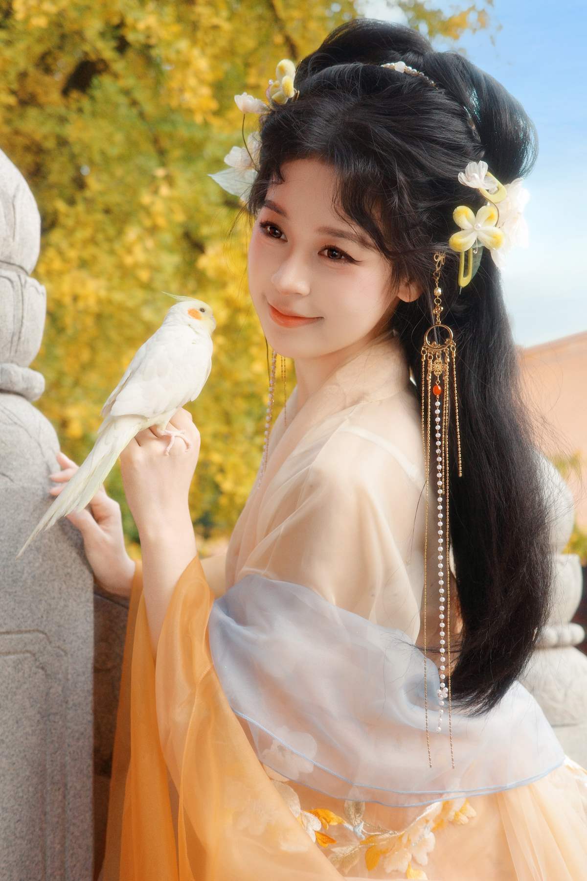 [YITUYU艺图语]2025.12.17 银杏汉服 YITUYU艺图语-第1张