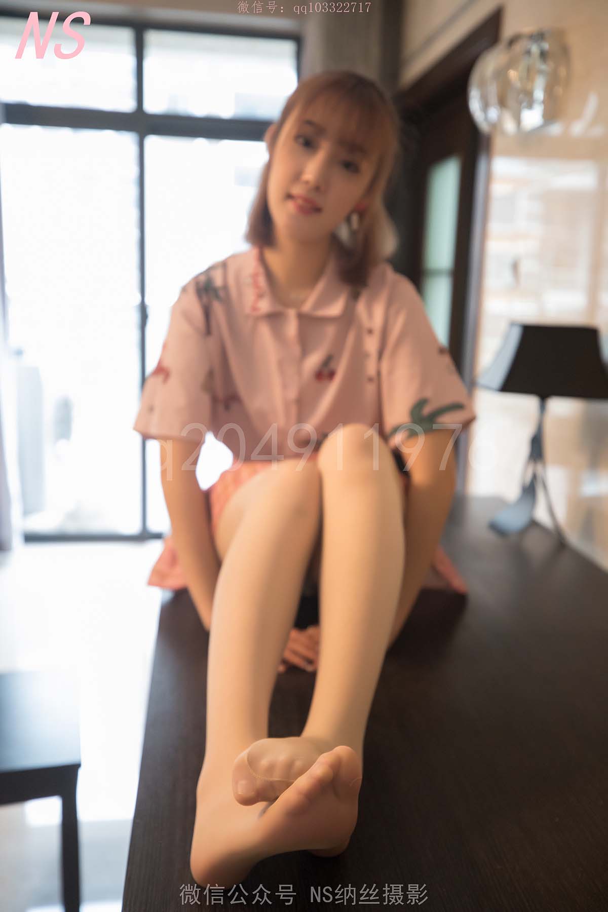 [纳丝摄影]琴子 来我家里啦 丝袜好特殊的 纳丝摄影-第2张