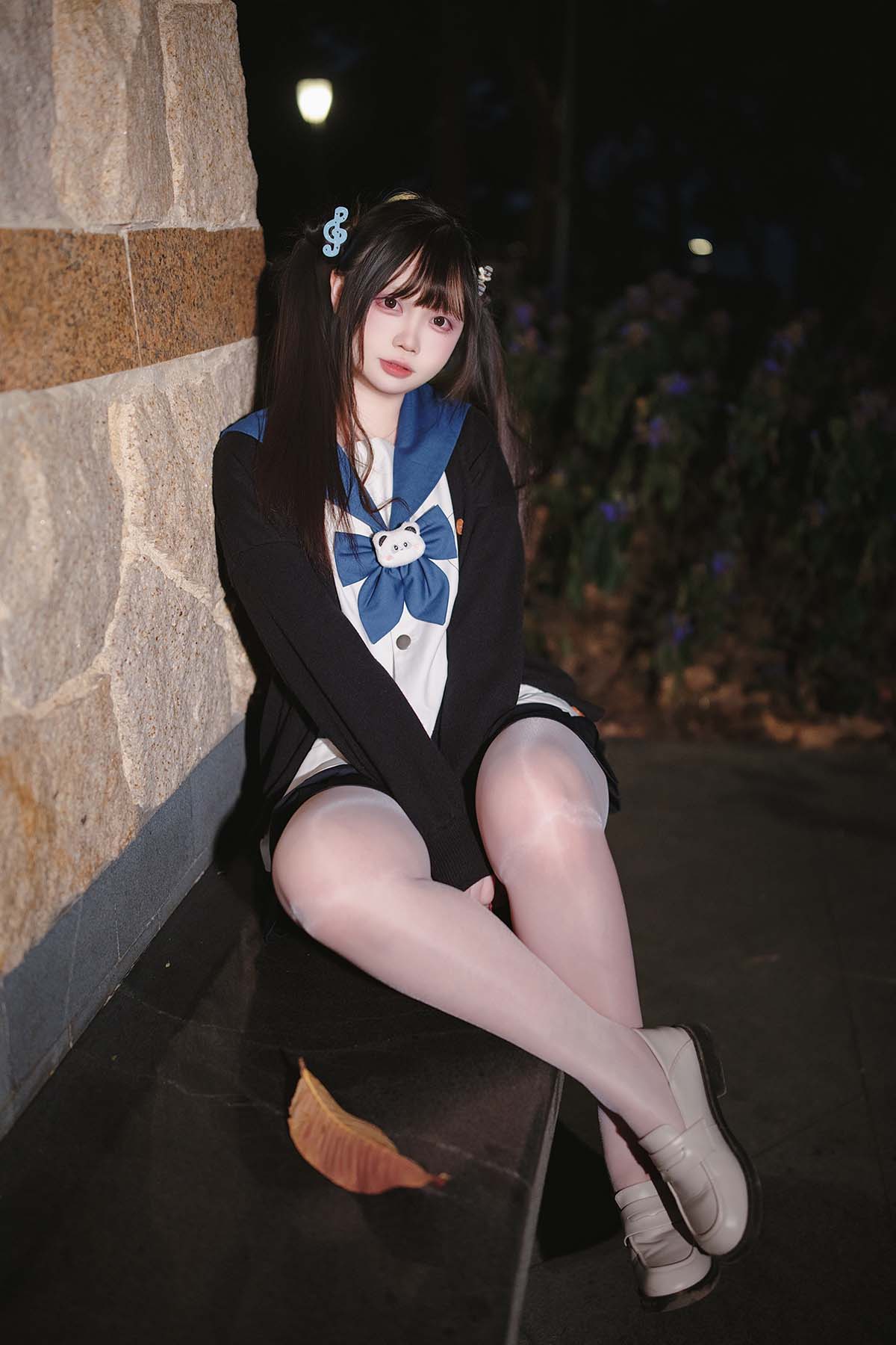洛桑w伊梓 – 桑梓双马尾jk Cosplay-第2张